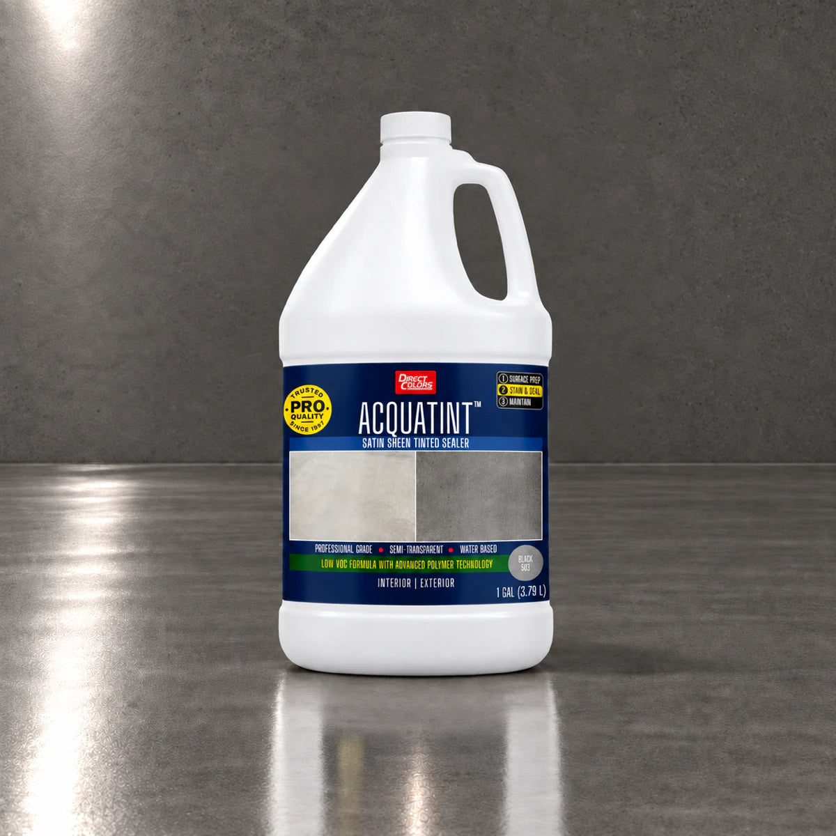 Cender Color Colored Concrete Sealer | Water-Based | AcquaTint™ – Direct Colors
