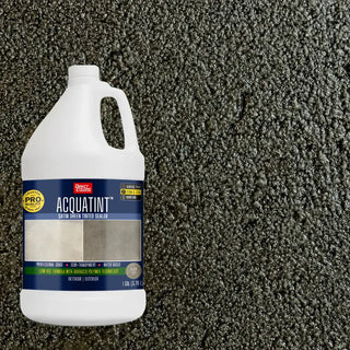 1 gallon of AcquaTint™ PRO Colored Sealer in 503 Black
