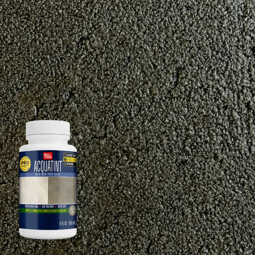 4 ounces of AcquaTint™ PRO Colored Sealer in 503 Black