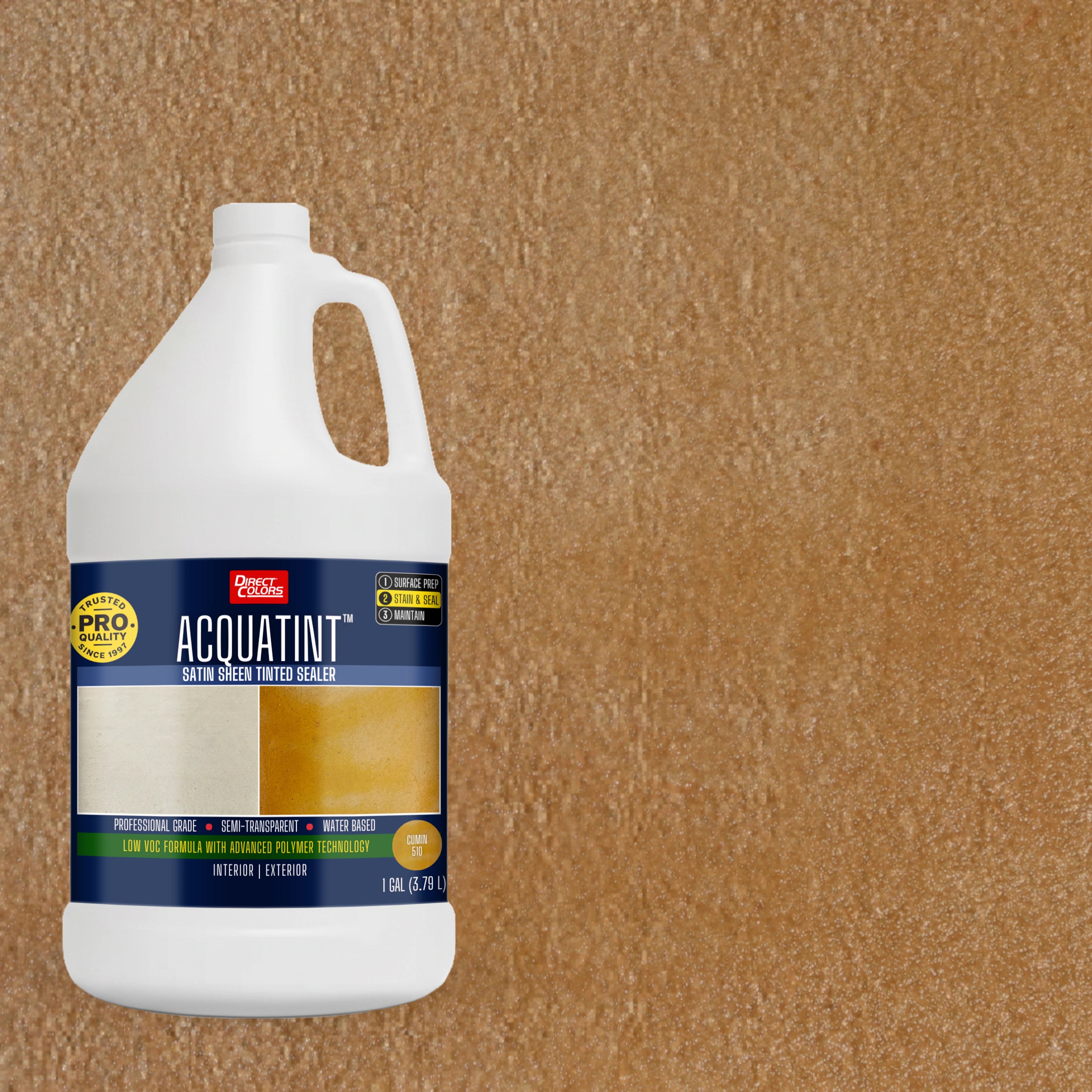 AcquaTint™ Colored Concrete Sealer