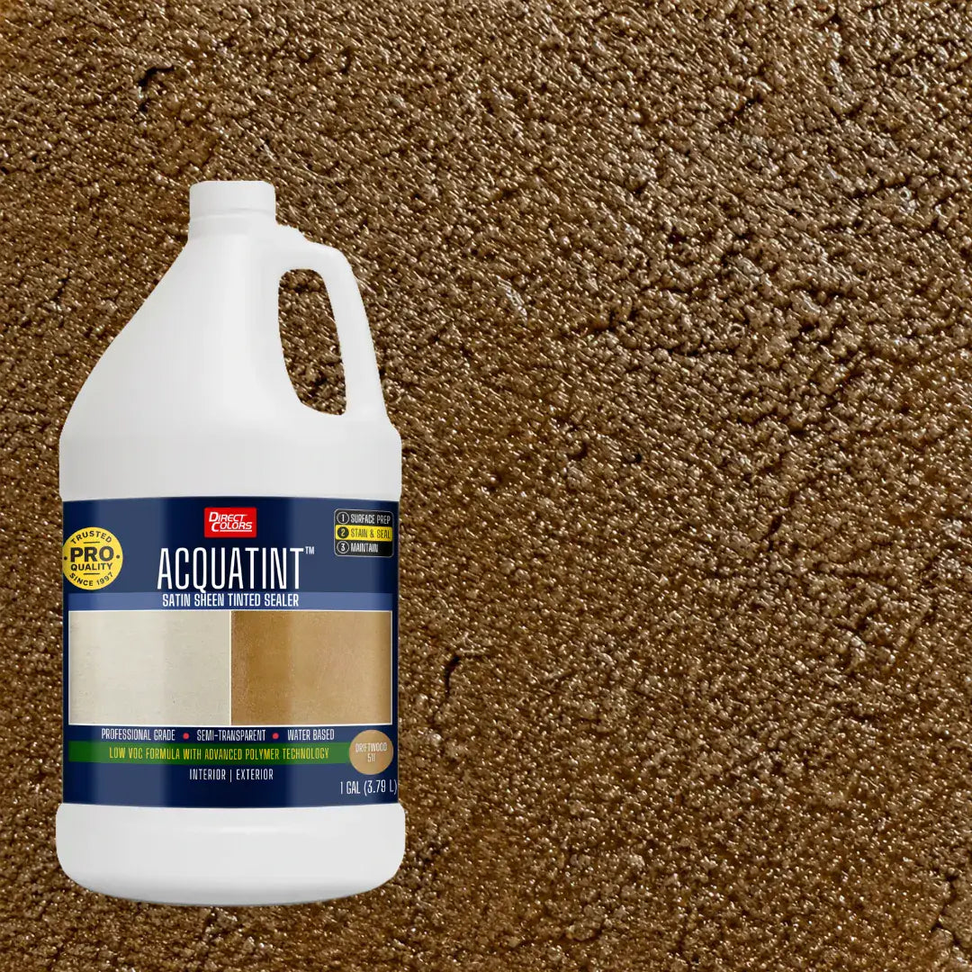 1 gallon of AcquaTint™ PRO Colored Sealer in 511 Driftwood