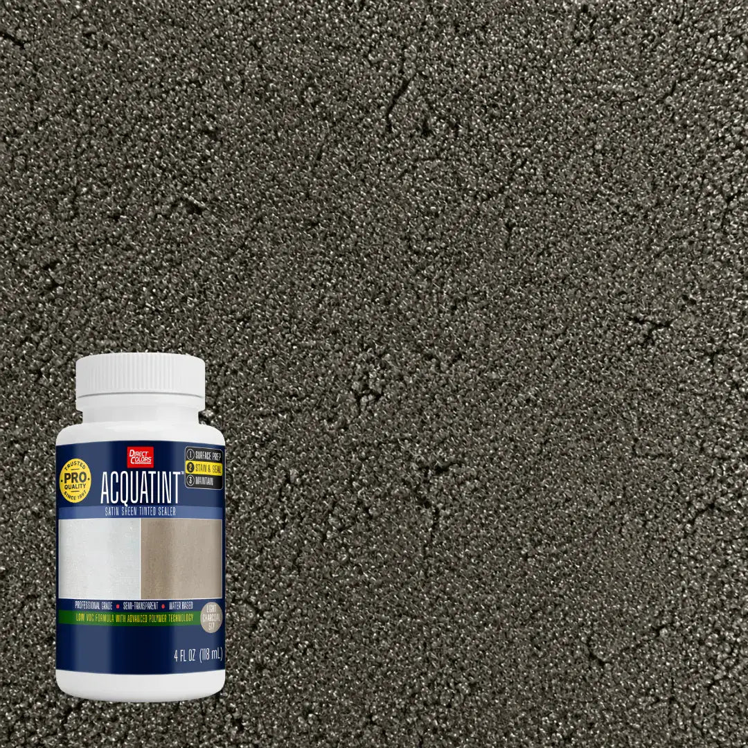 4 ounces of AcquaTint™ PRO Colored Sealer in 517 Light Charcoal