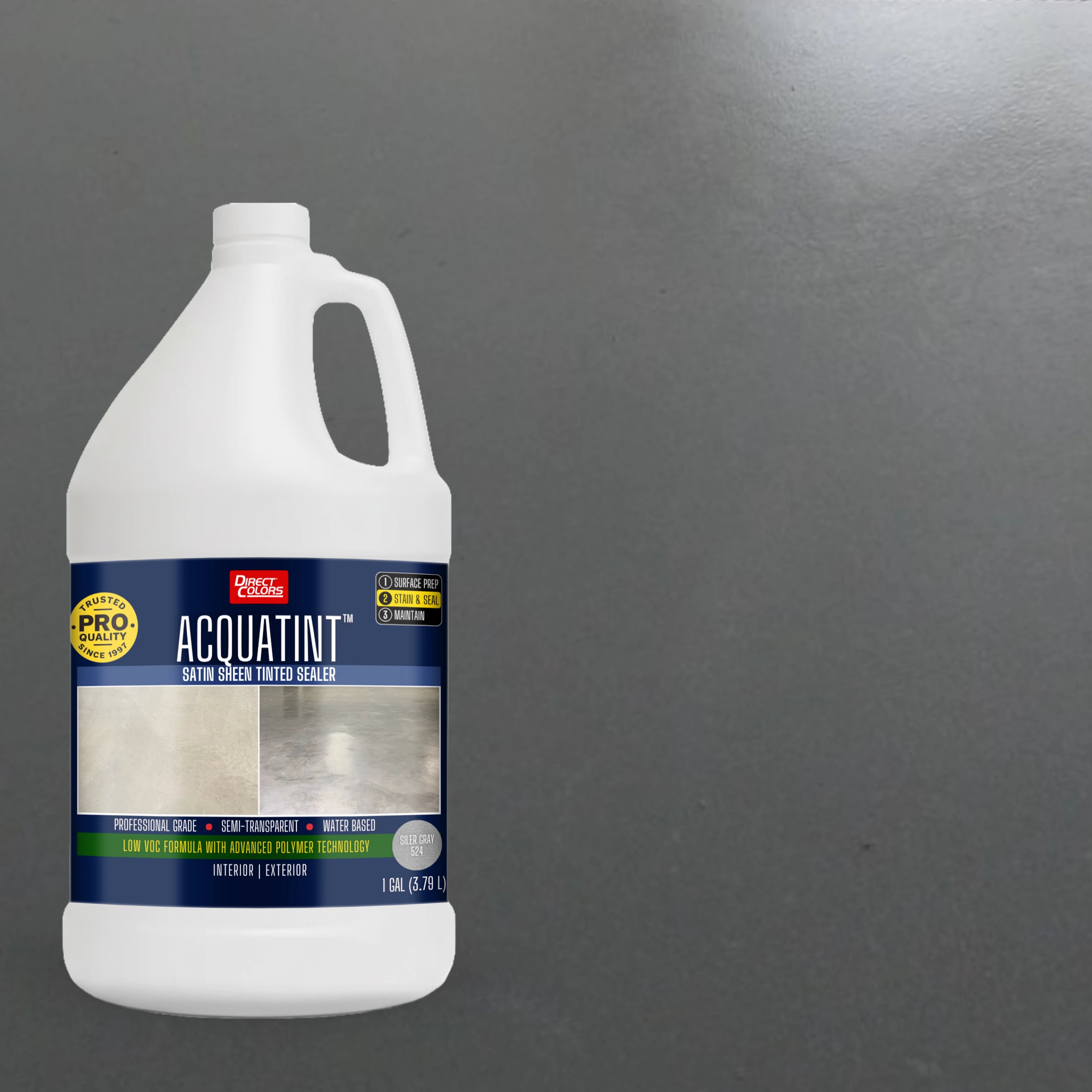 AcquaTint™ Colored Concrete Sealer