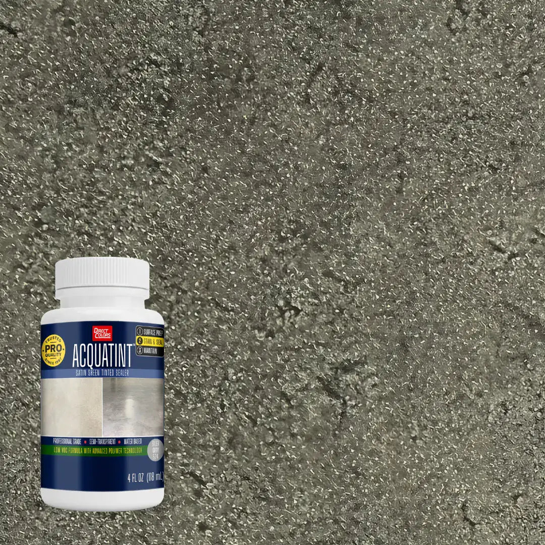 4 ounces of AcquaTint™ PRO Colored Sealer in 524 Silver Gray