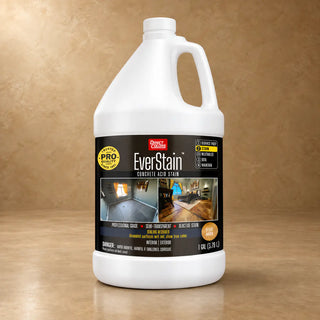 1 gallon of EverStain™ Acid Stain in Desert Amber