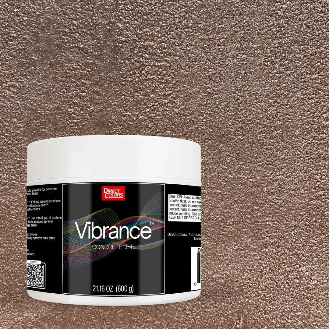 Vibrance Concrete Dye 301 Aztec Brown 5 Gallon (600 gr)