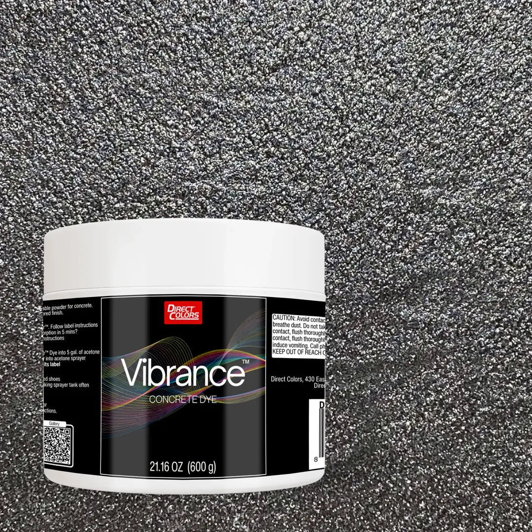 Vibrance Concrete Dye 308 Charcoal 5 Gallon (600 gr)