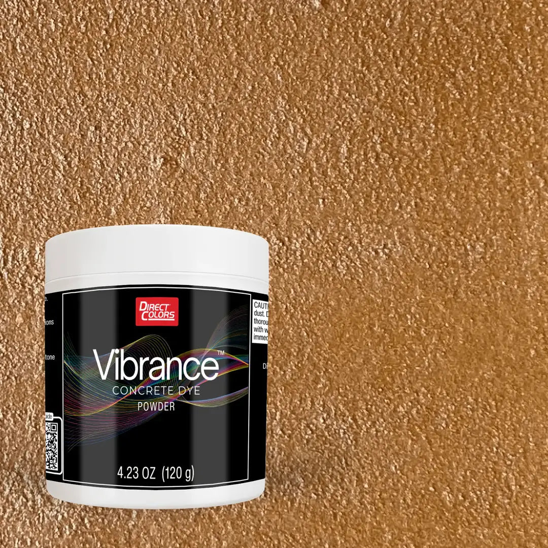 Vibrance Concrete Dye 309 Cumin 1 Gallon (120 gr)