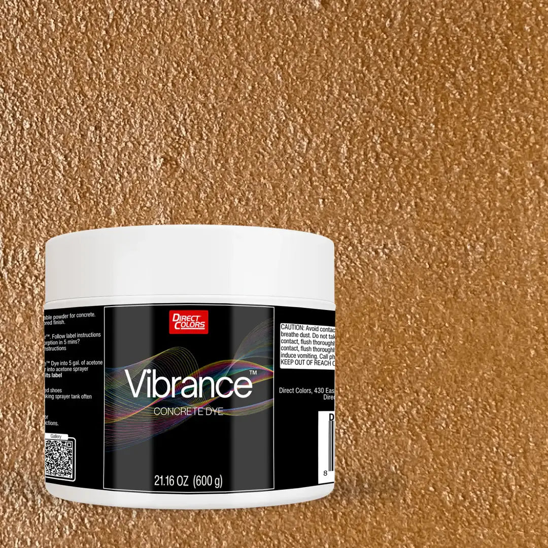 Vibrance Concrete Dye 309 Cumin 5 Gallon (600 gr)