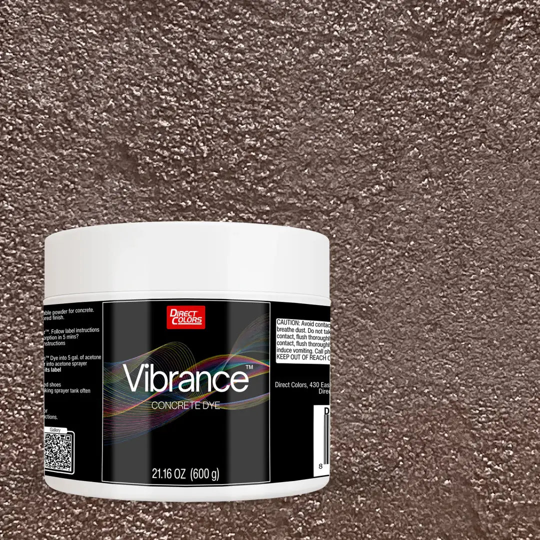 Vibrance Concrete Dye 311 Coffee Brown 5 Gallon (600 gr)