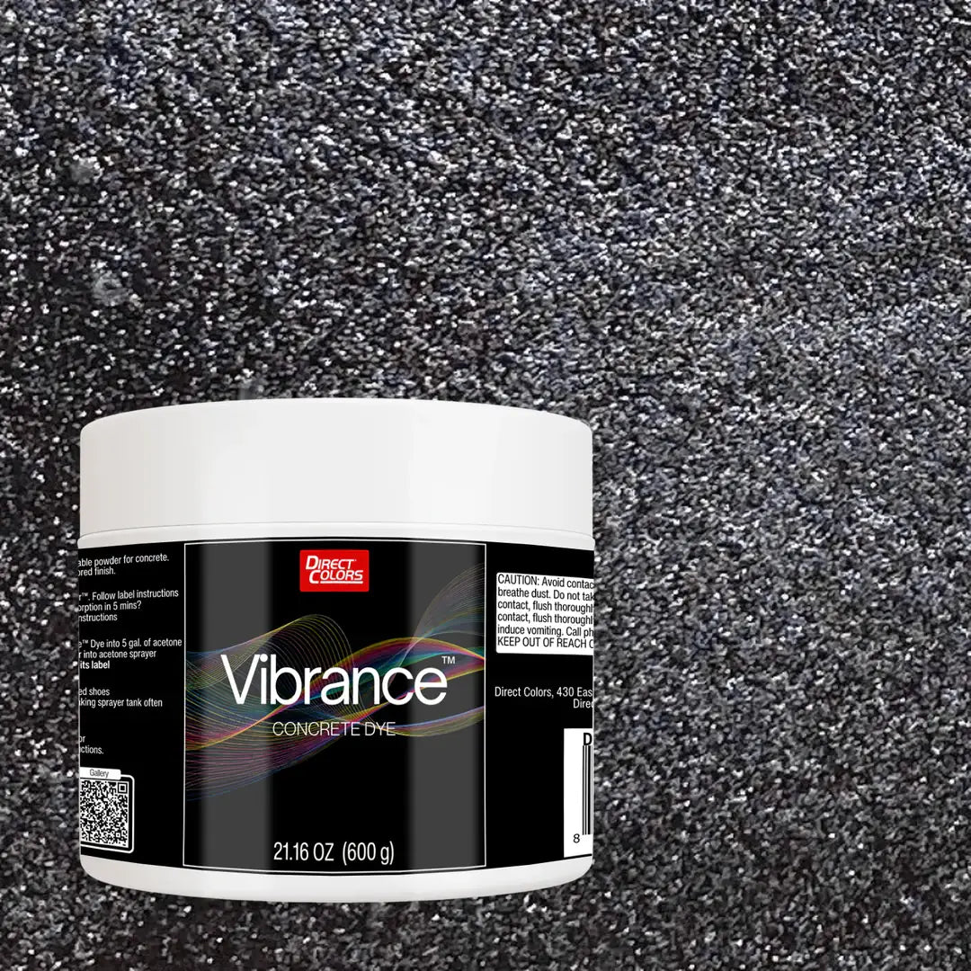 Vibrance Concrete Dye 317 Black 5 Gallon (600 gr)
