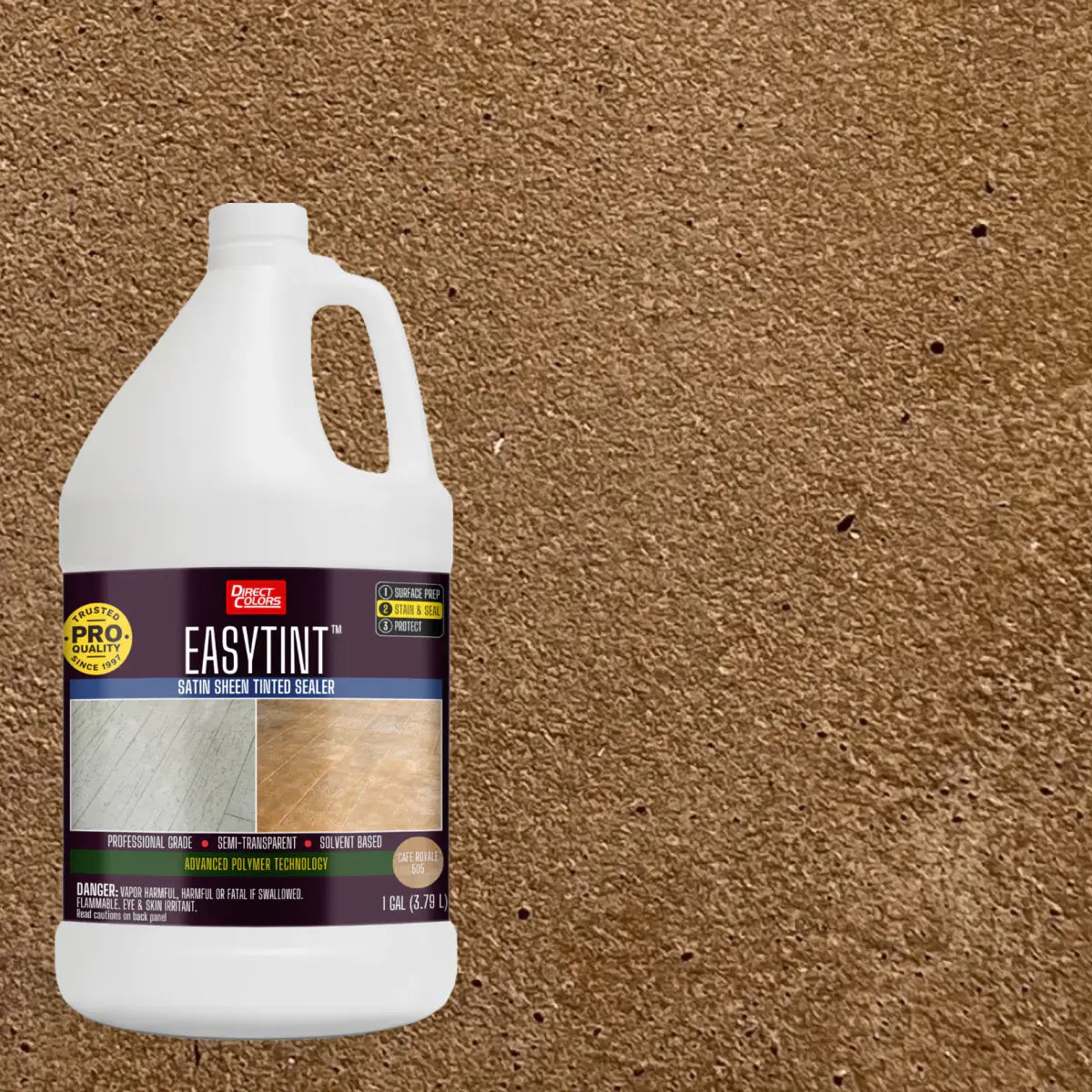 1 gallon of EasyTint™ Tinted Concrete Sealer in 505 Cafe Royale