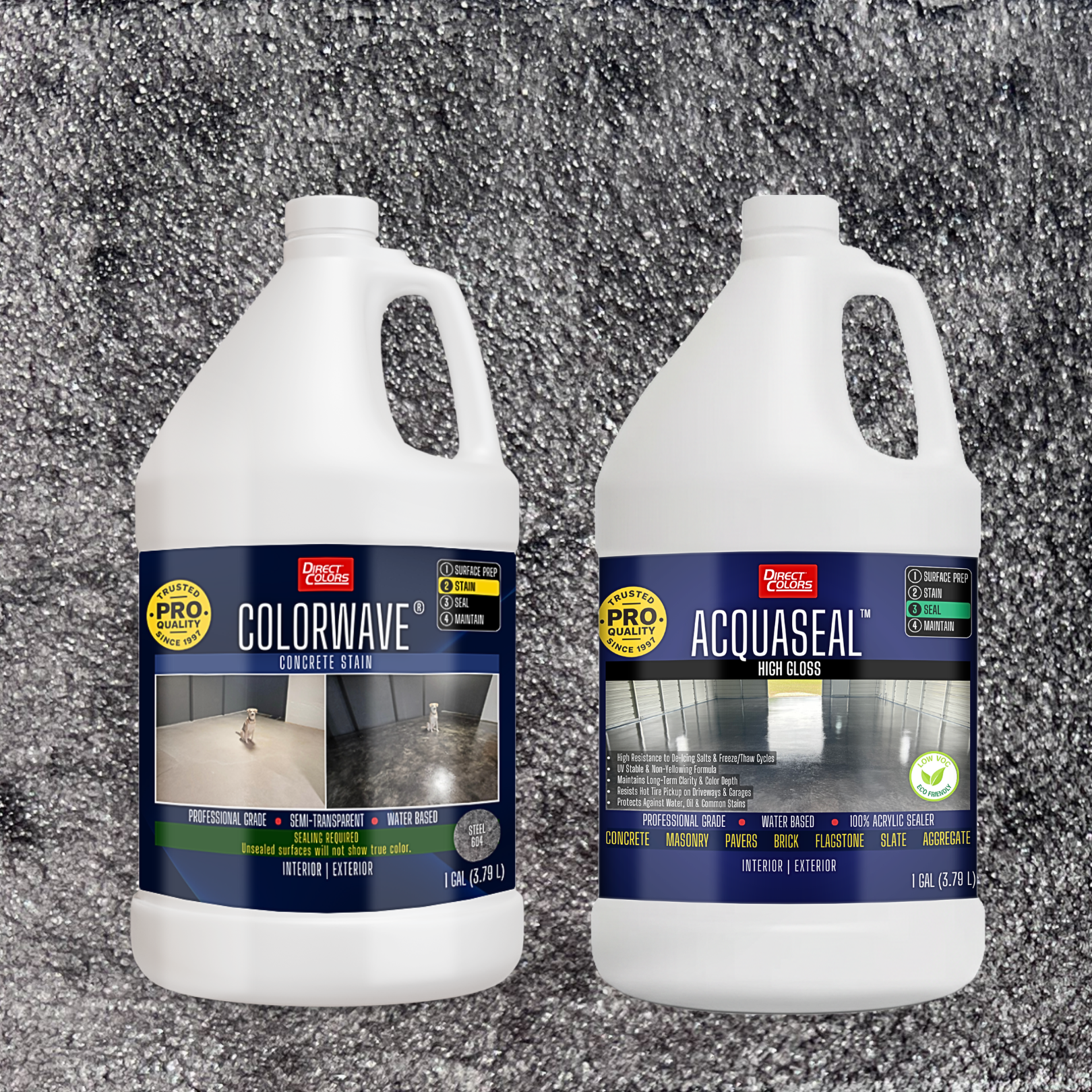 ColorWave® 2-Step Concrete Stain System