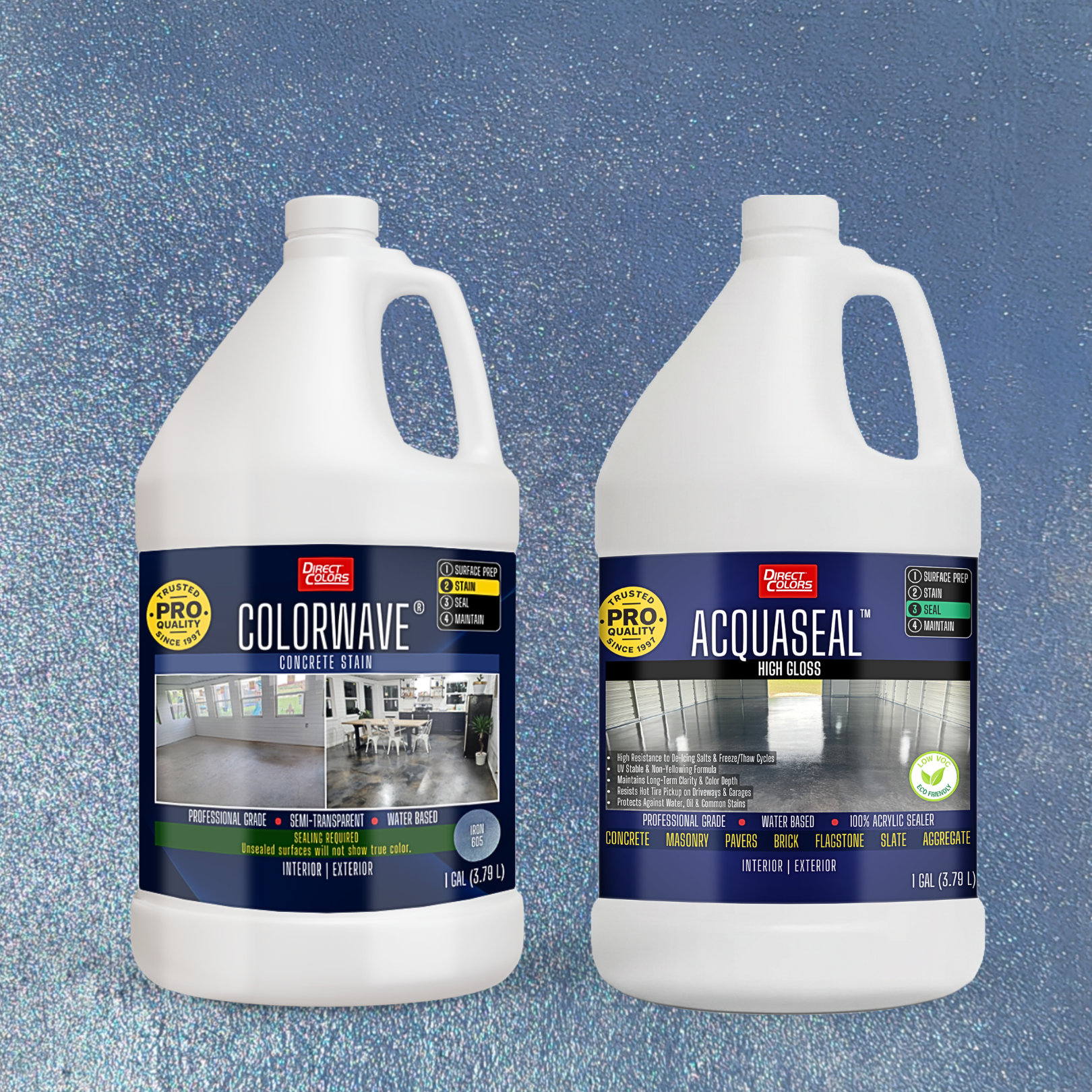 ColorWave® 2-Step Concrete Stain System