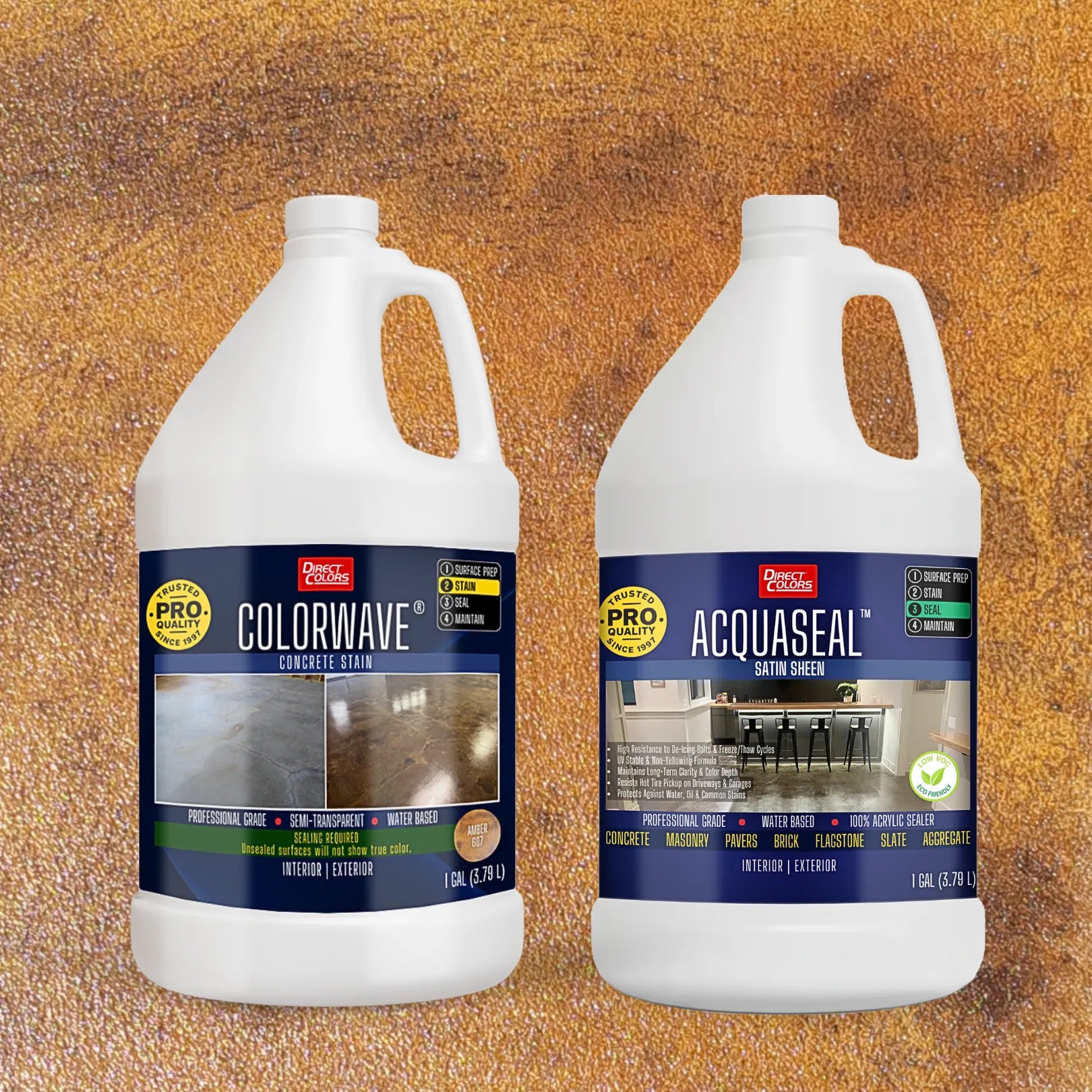 ColorWave® 2-Step Concrete Stain System