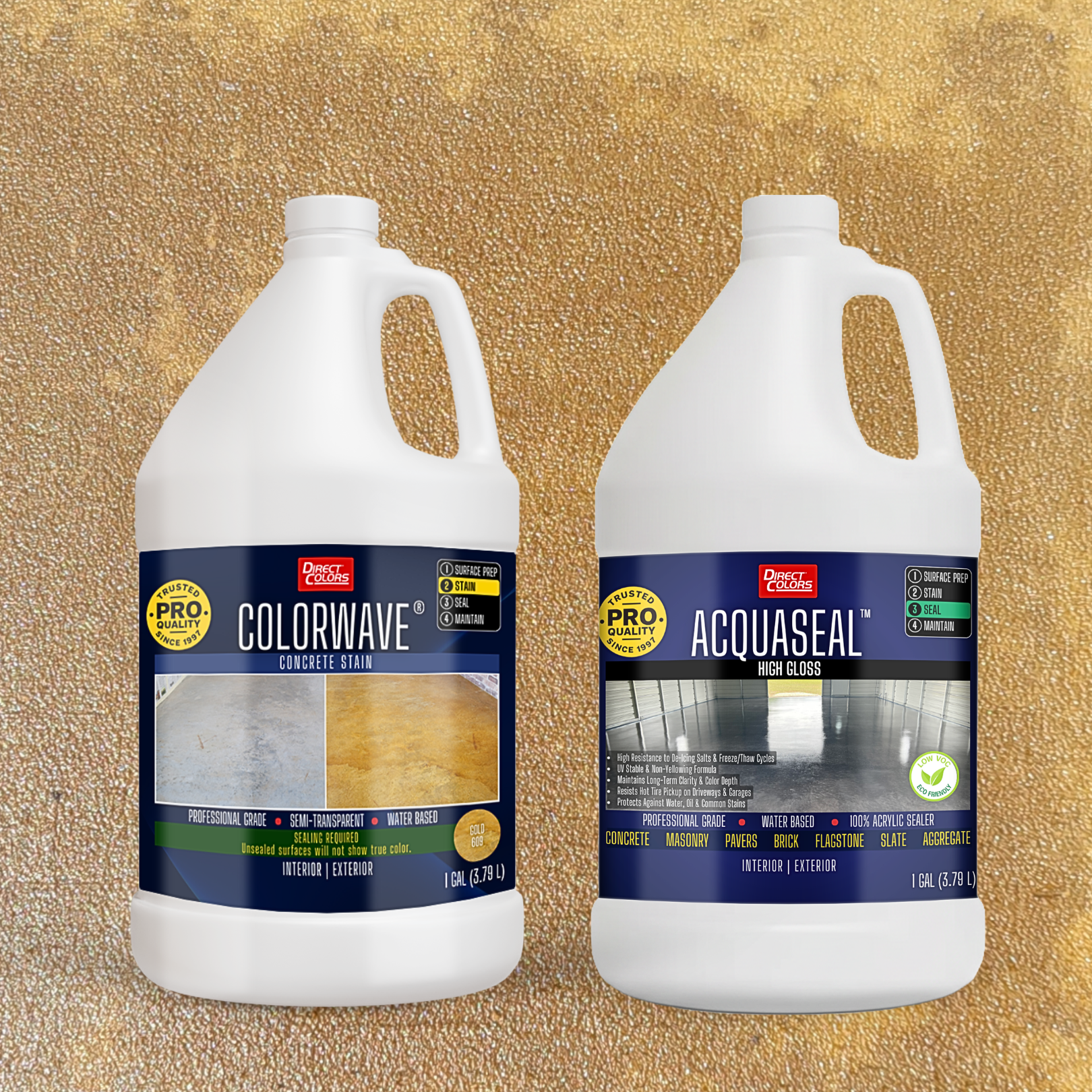 ColorWave® 2-Step Concrete Stain System