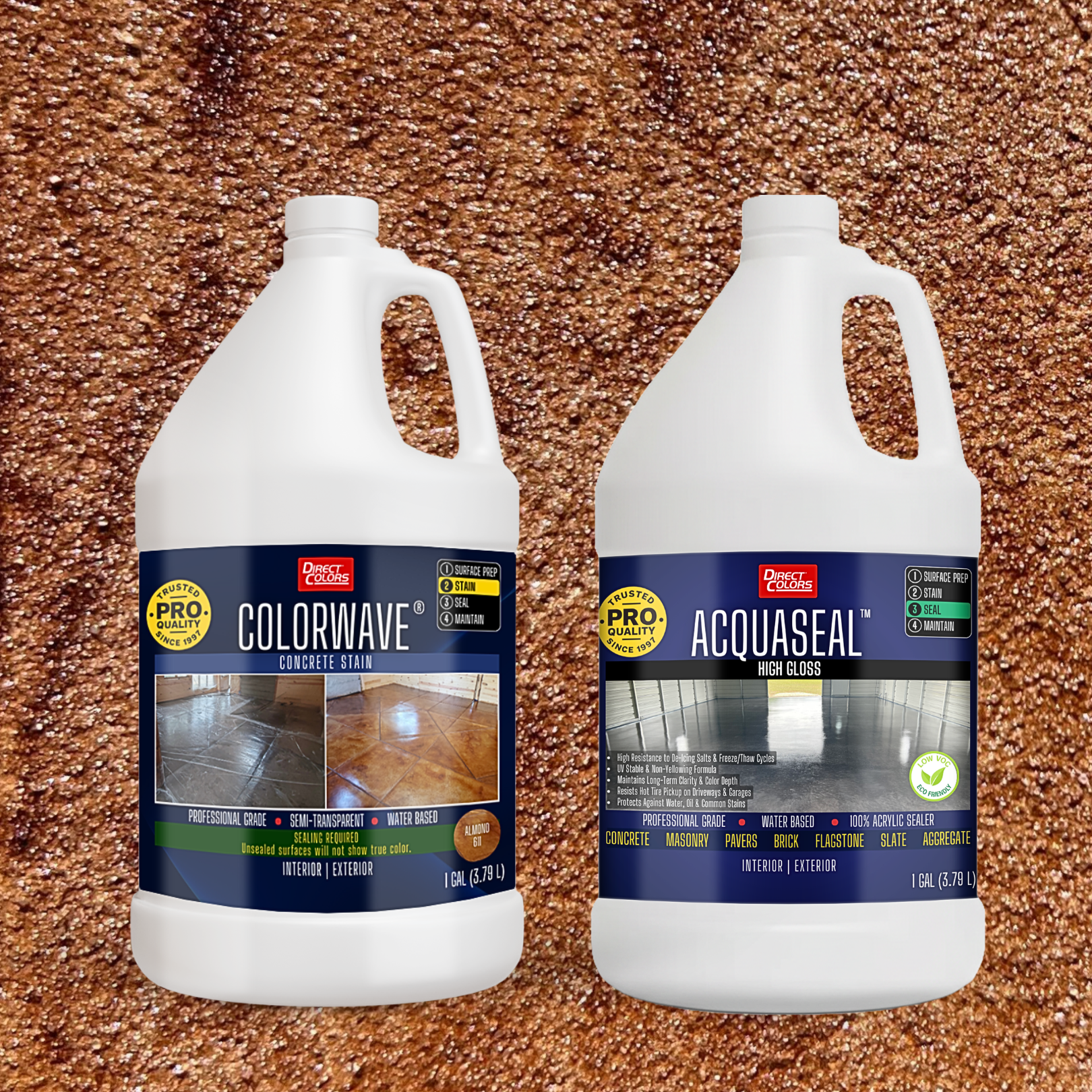 ColorWave® 2-Step Concrete Stain System