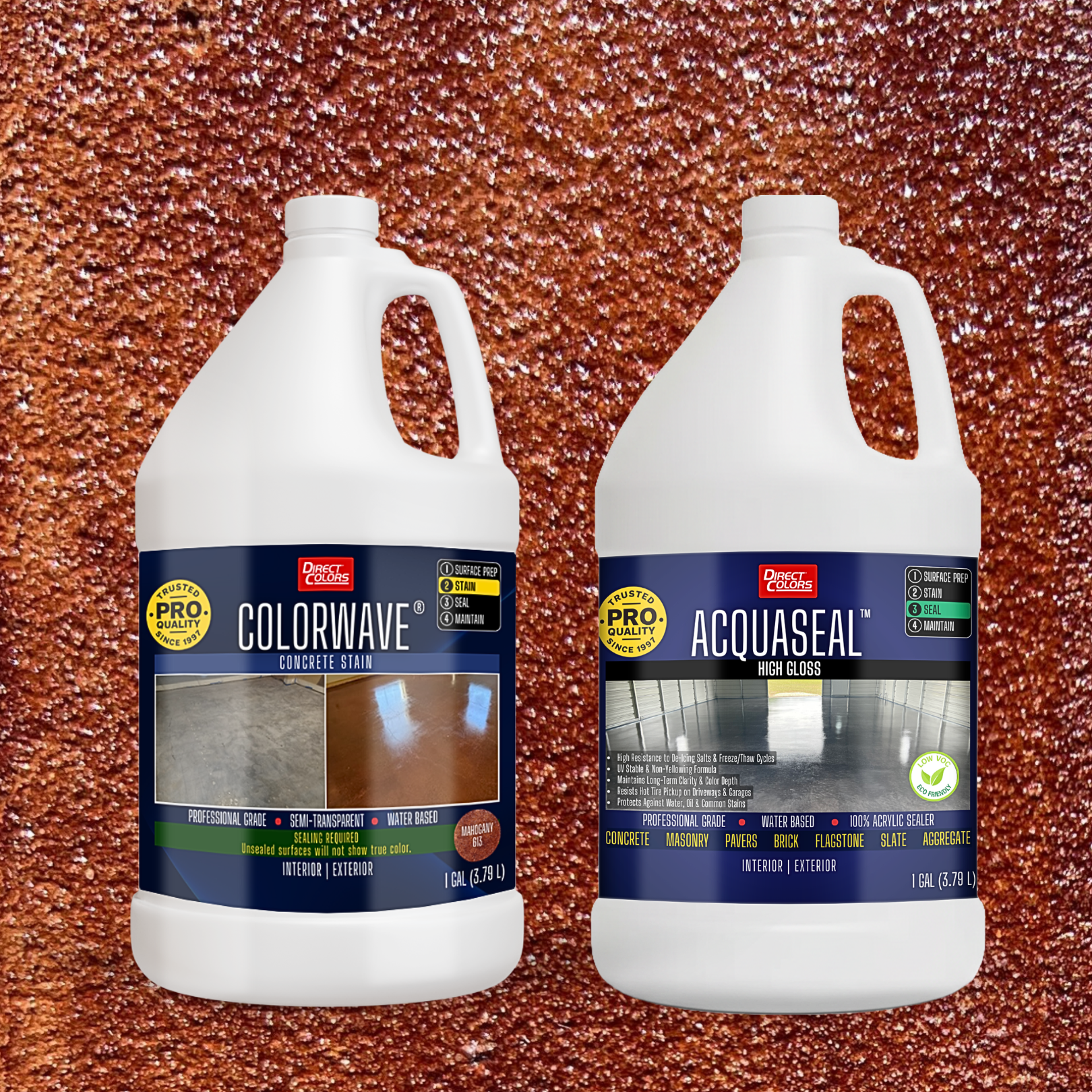 ColorWave® 2-Step Concrete Stain System