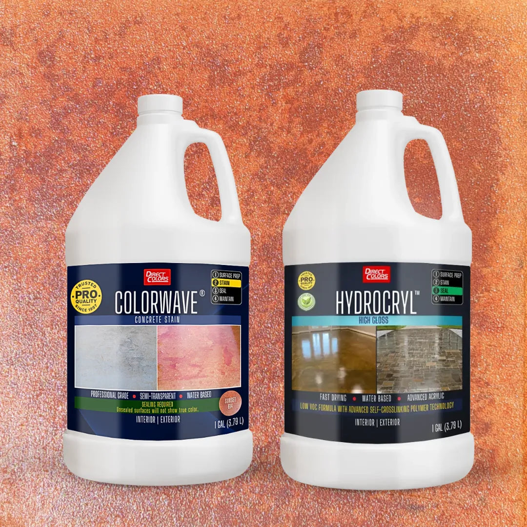 ColorWave® 2-Step Concrete Stain System