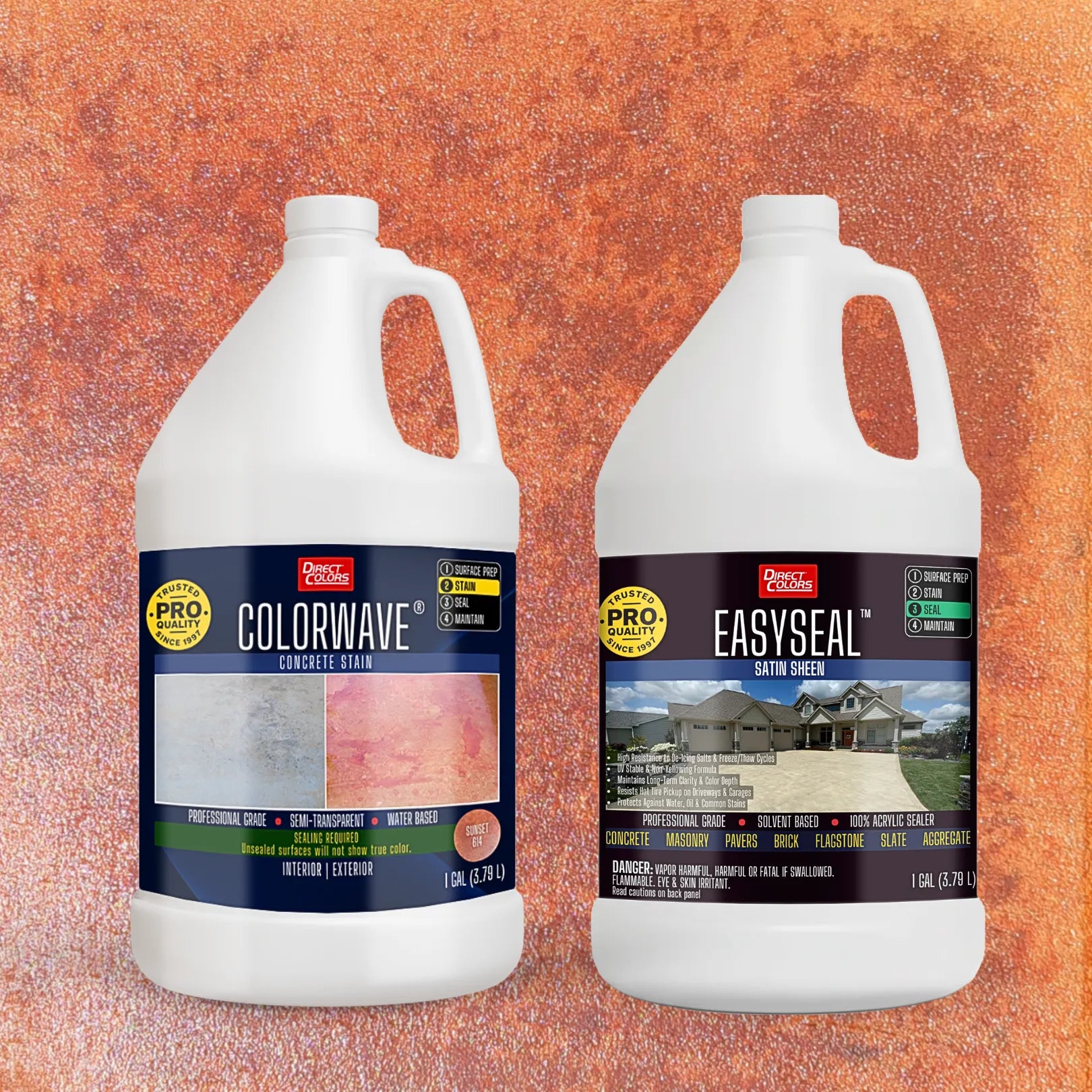 ColorWave® 2-Step Concrete Stain System