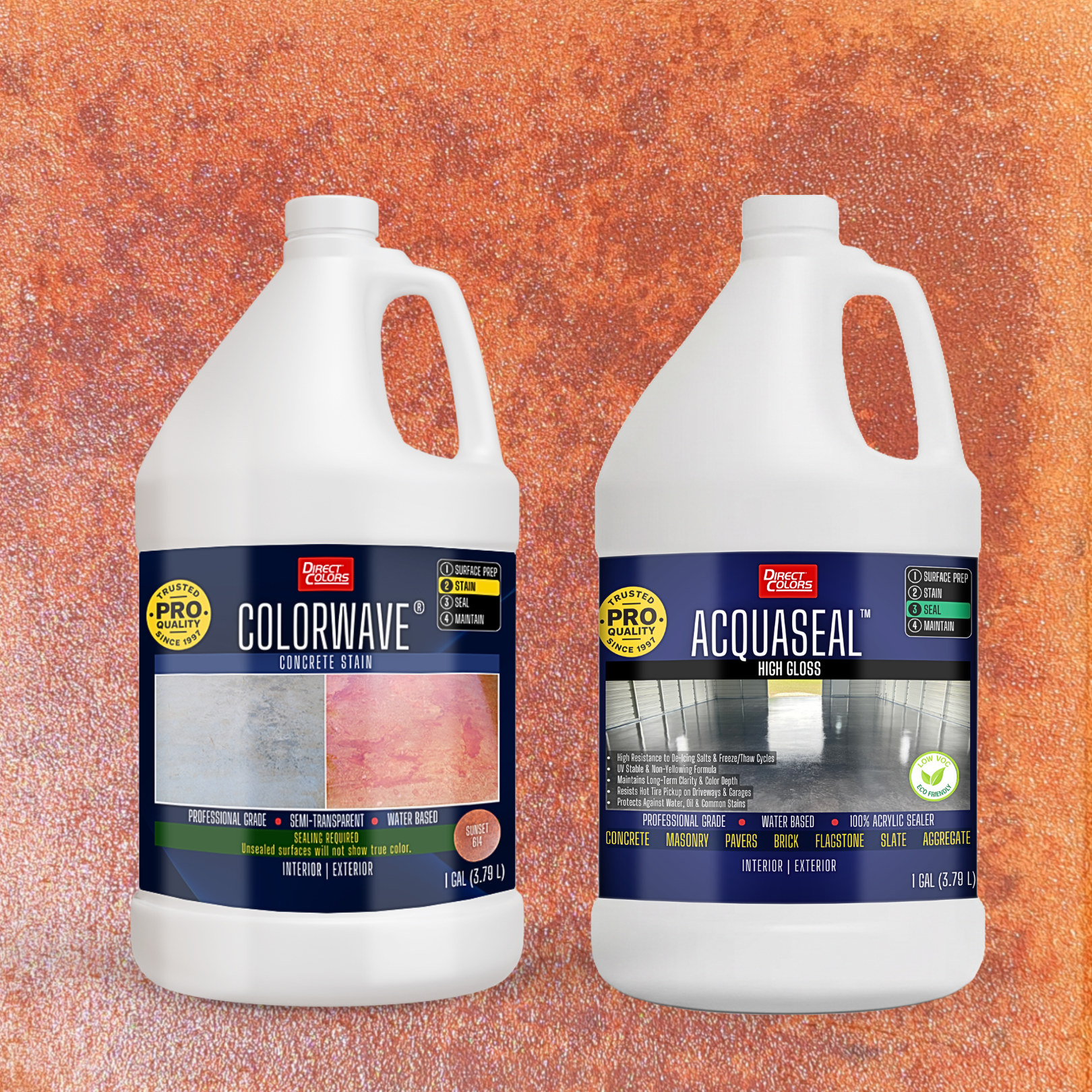 ColorWave® 2-Step Concrete Stain System