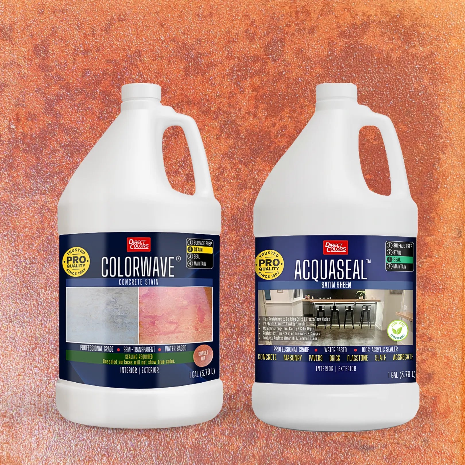 ColorWave® 2-Step Concrete Stain System