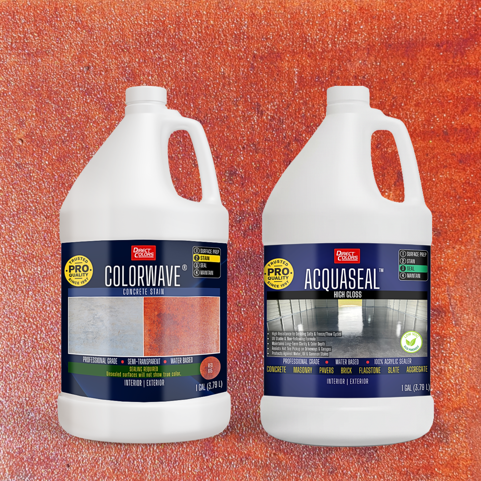 ColorWave® 2-Step Concrete Stain System