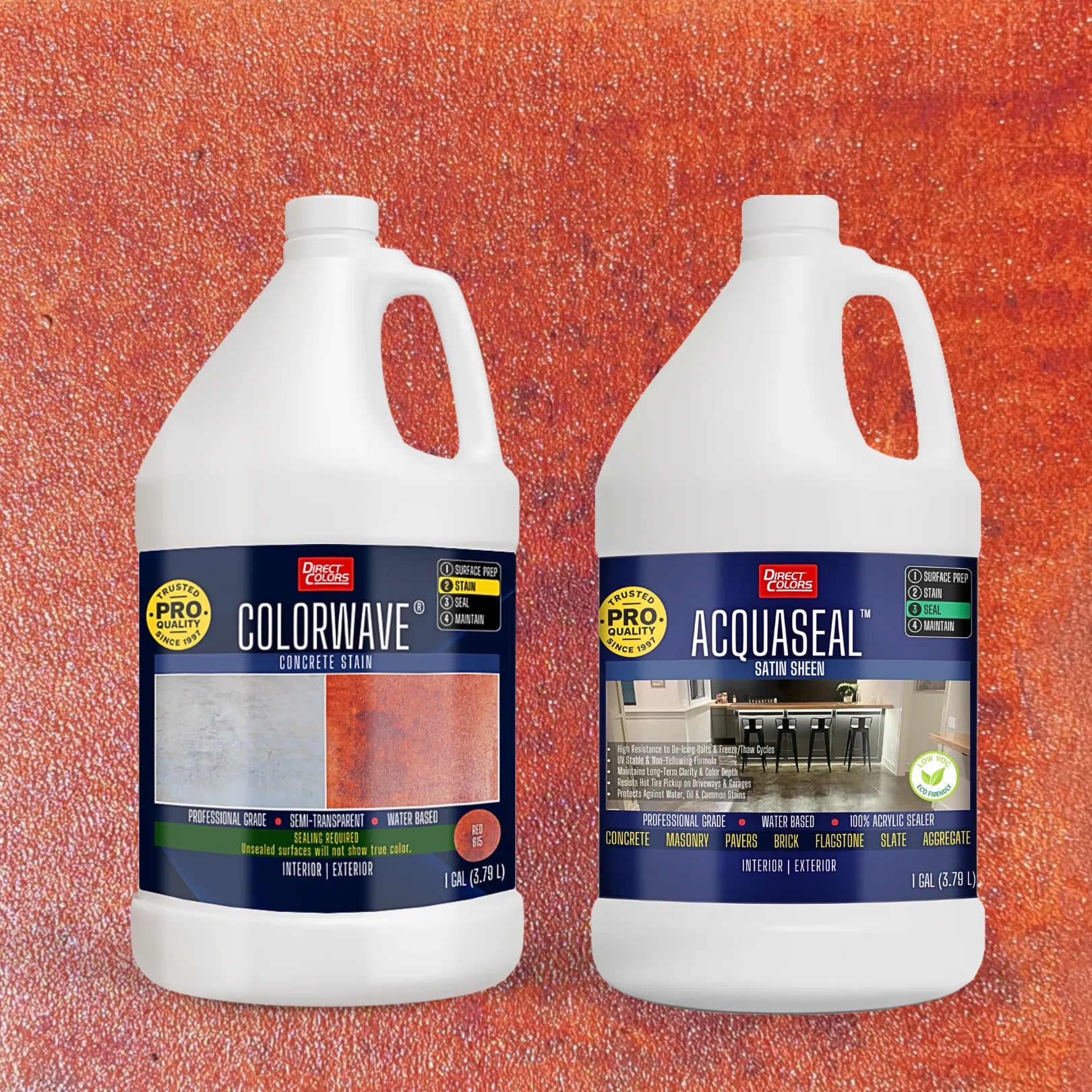 ColorWave® 2-Step Concrete Stain System