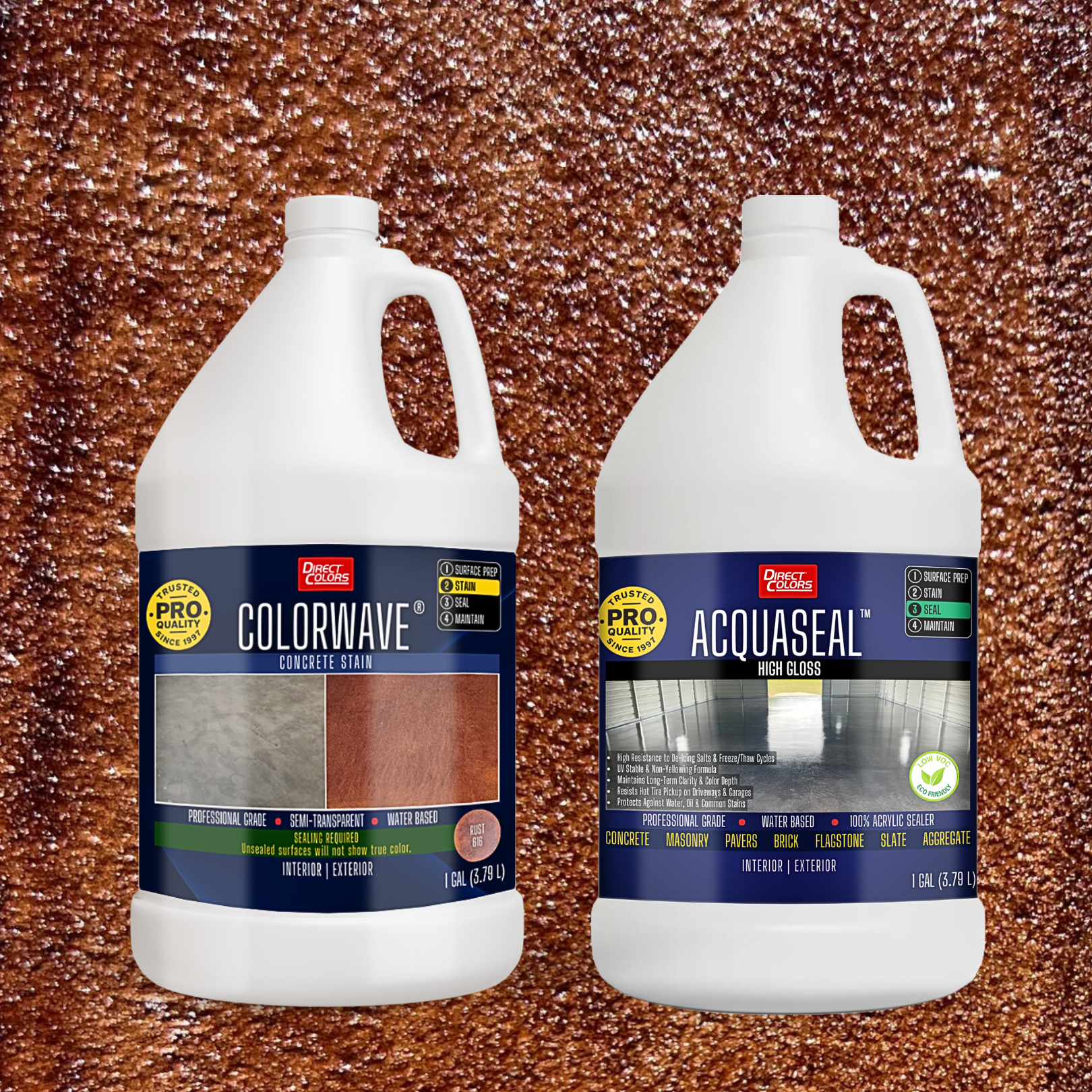 ColorWave® 2-Step Concrete Stain System