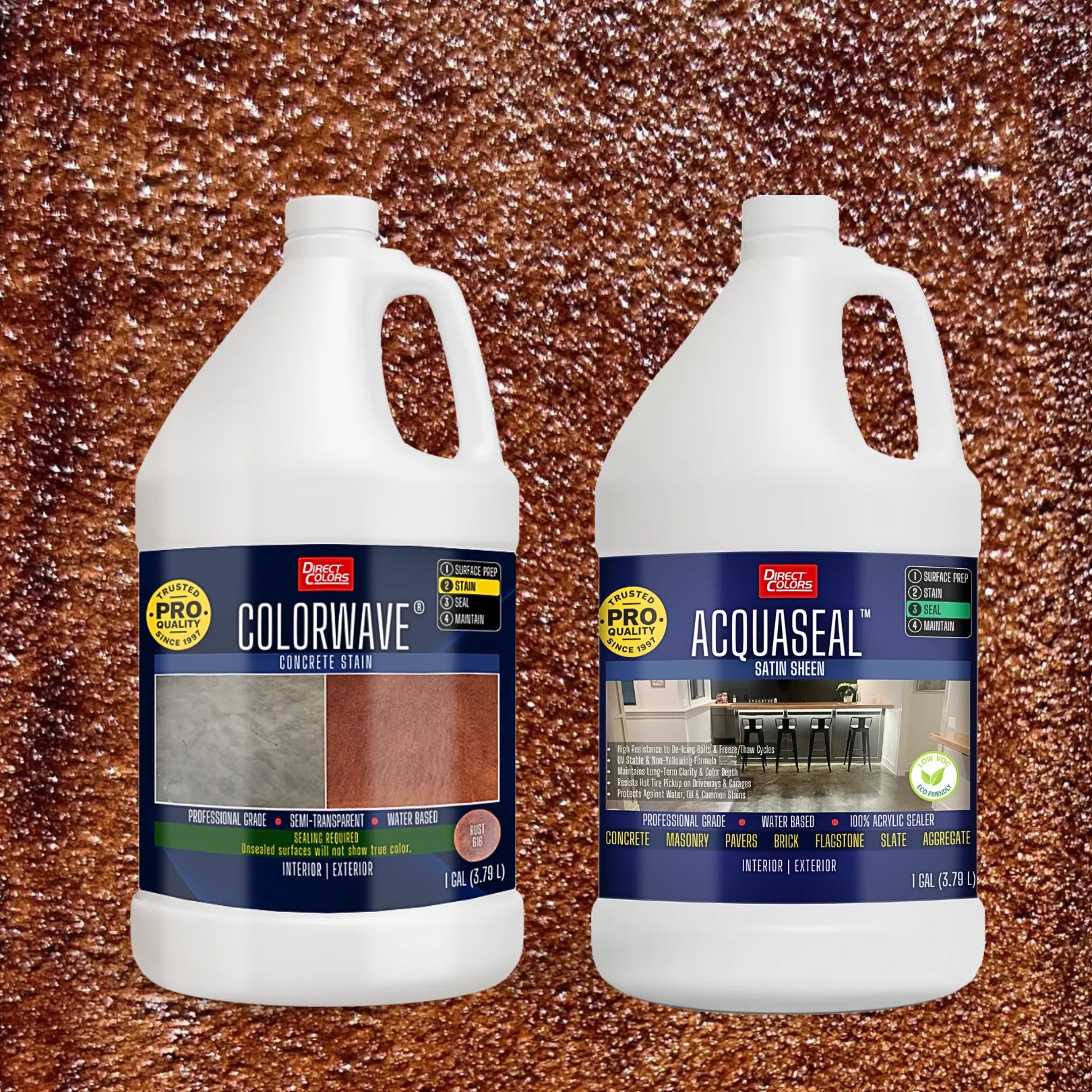 ColorWave® 2-Step Concrete Stain System