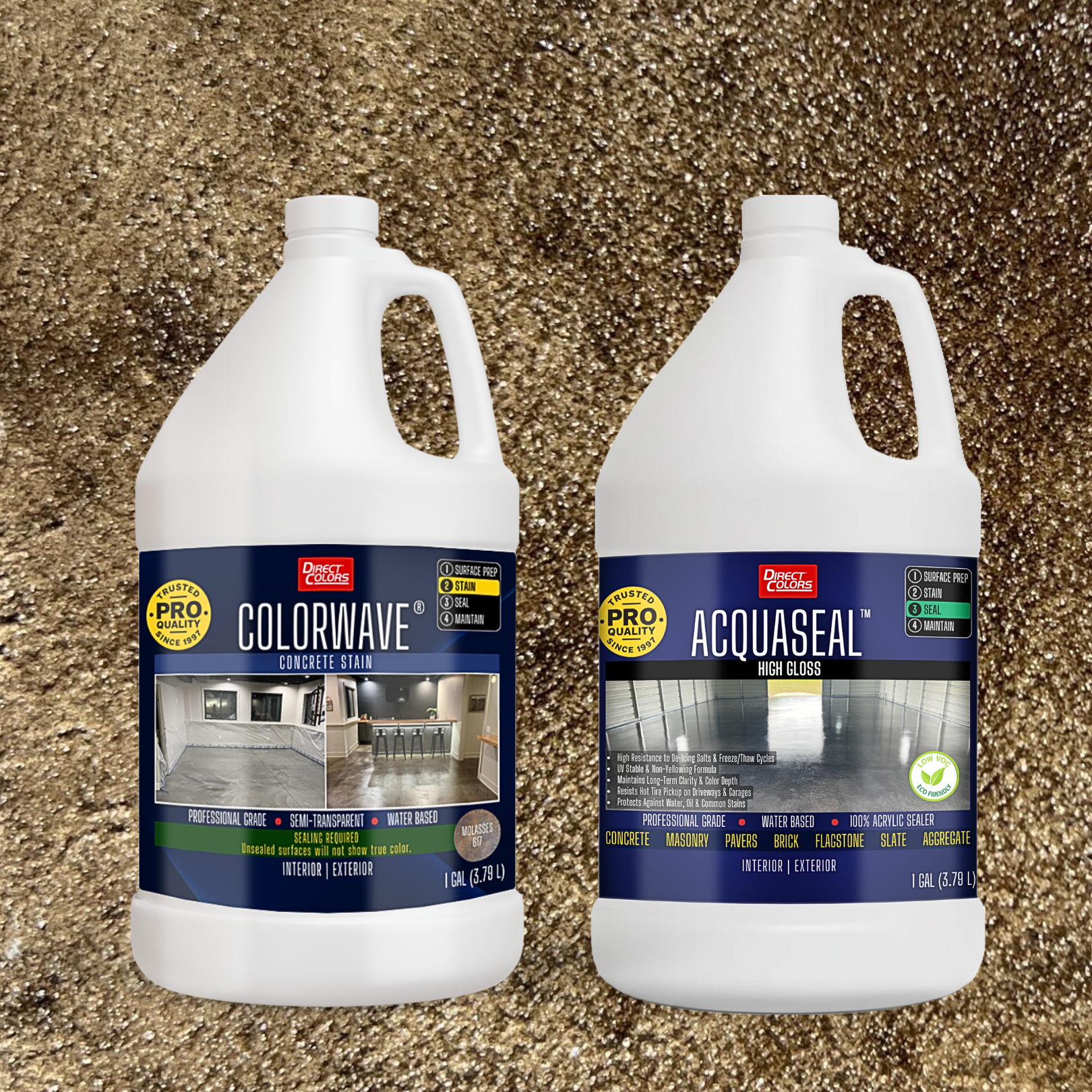 ColorWave® 2-Step Concrete Stain System