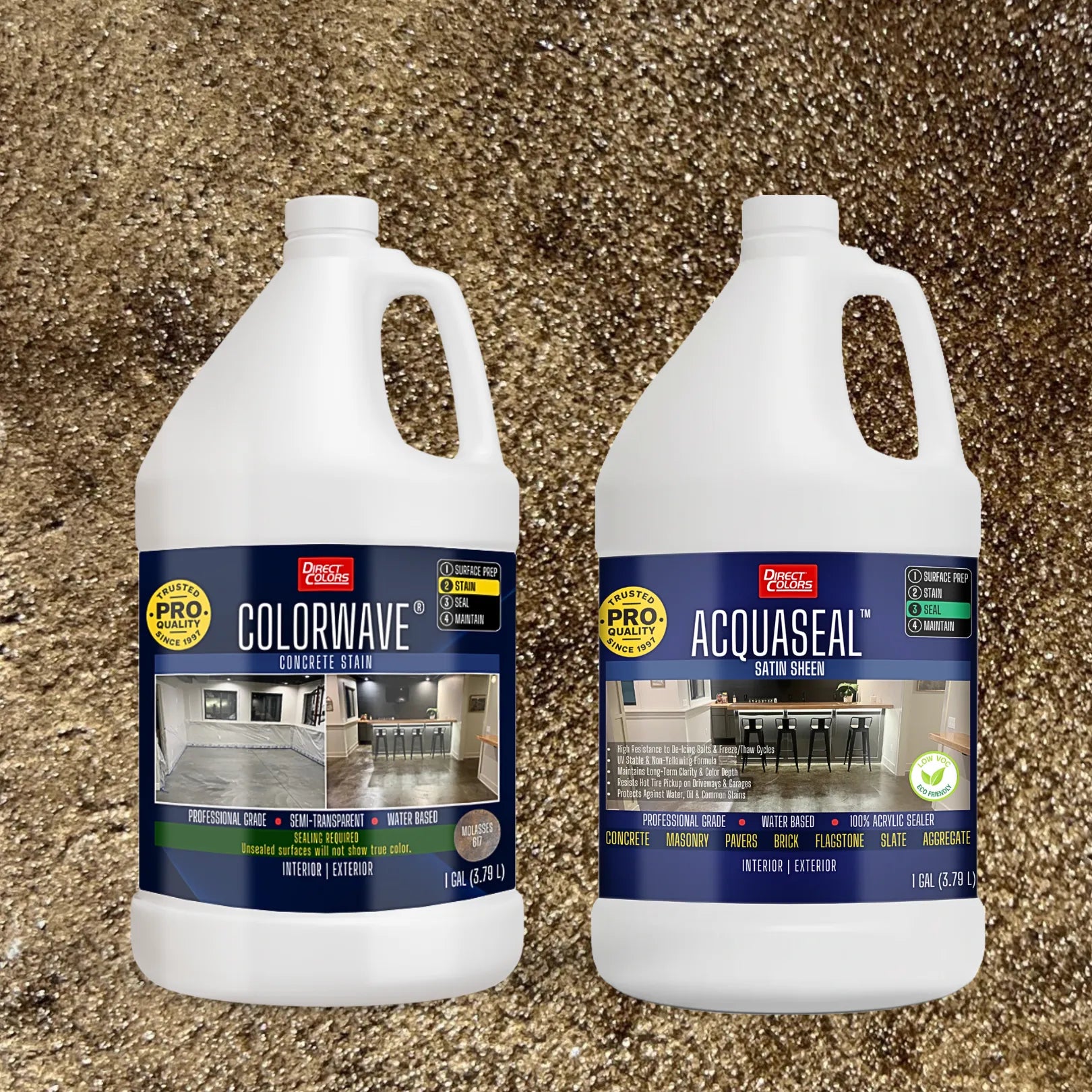 ColorWave® 2-Step Concrete Stain System
