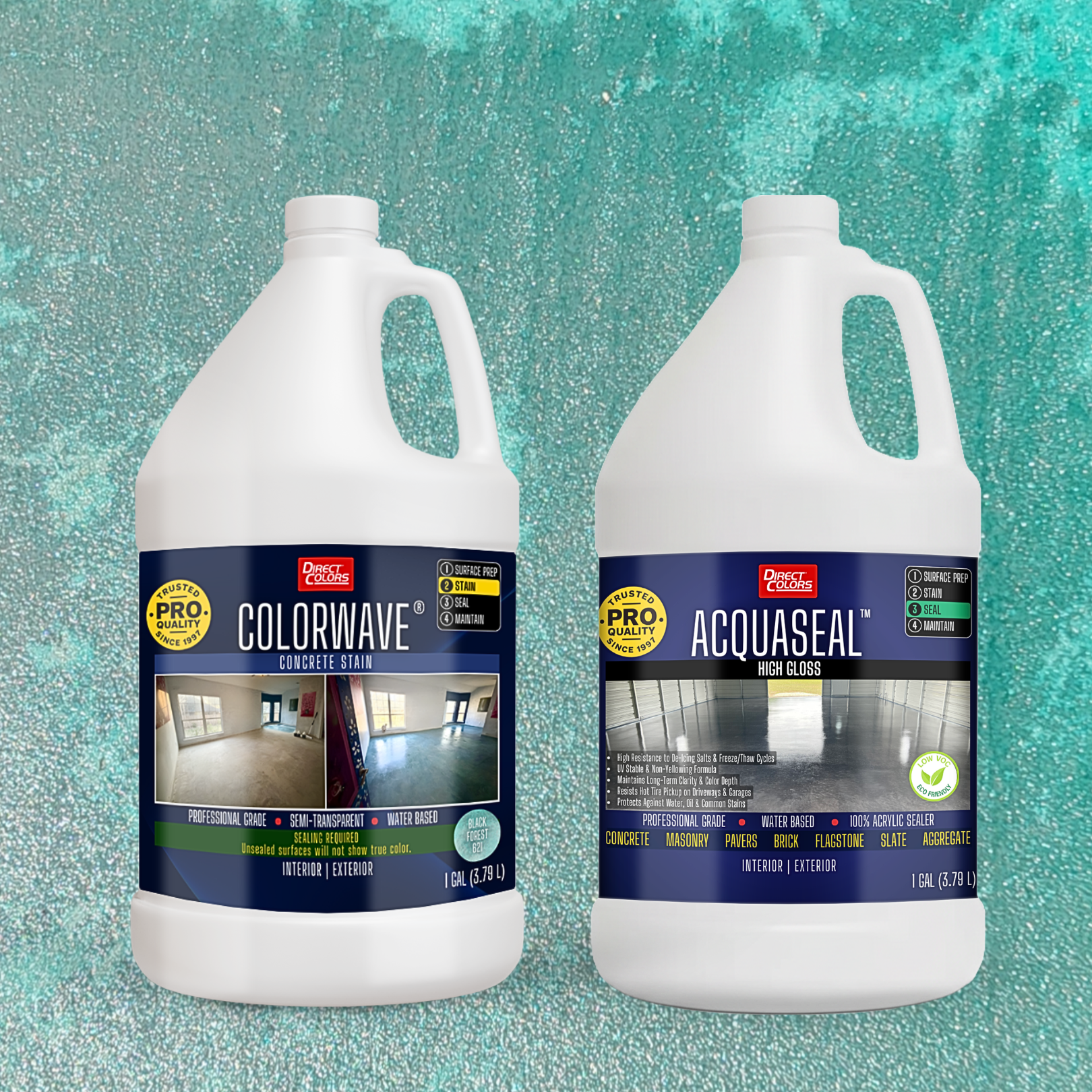 ColorWave® 2-Step Concrete Stain System