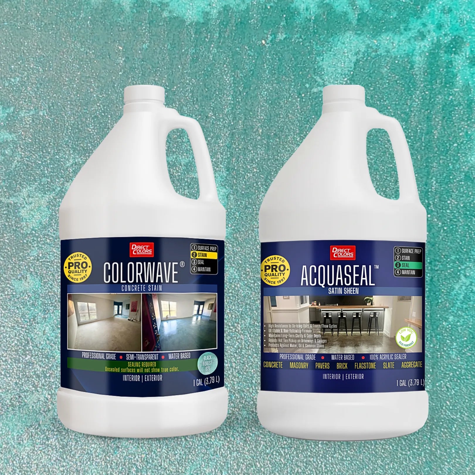 ColorWave® 2-Step Concrete Stain System