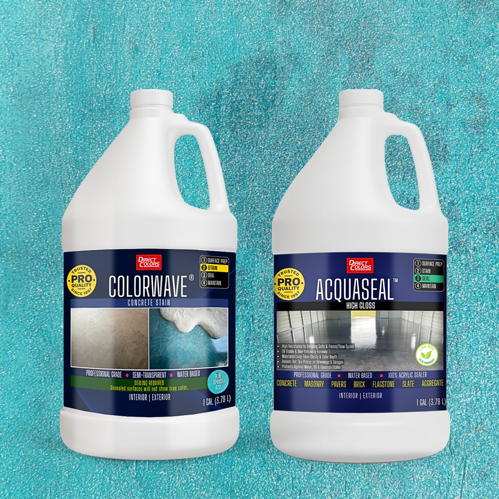 ColorWave® 2-Step Concrete Stain System