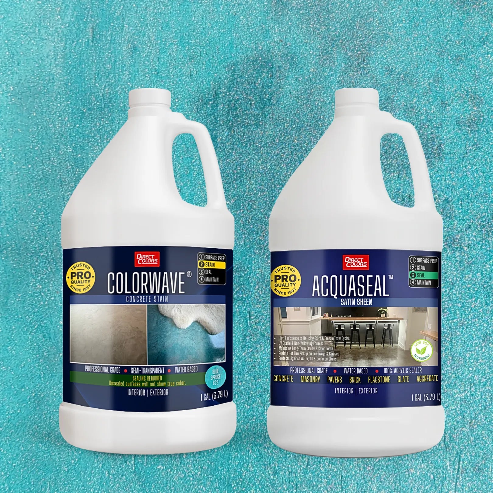 ColorWave® 2-Step Concrete Stain System