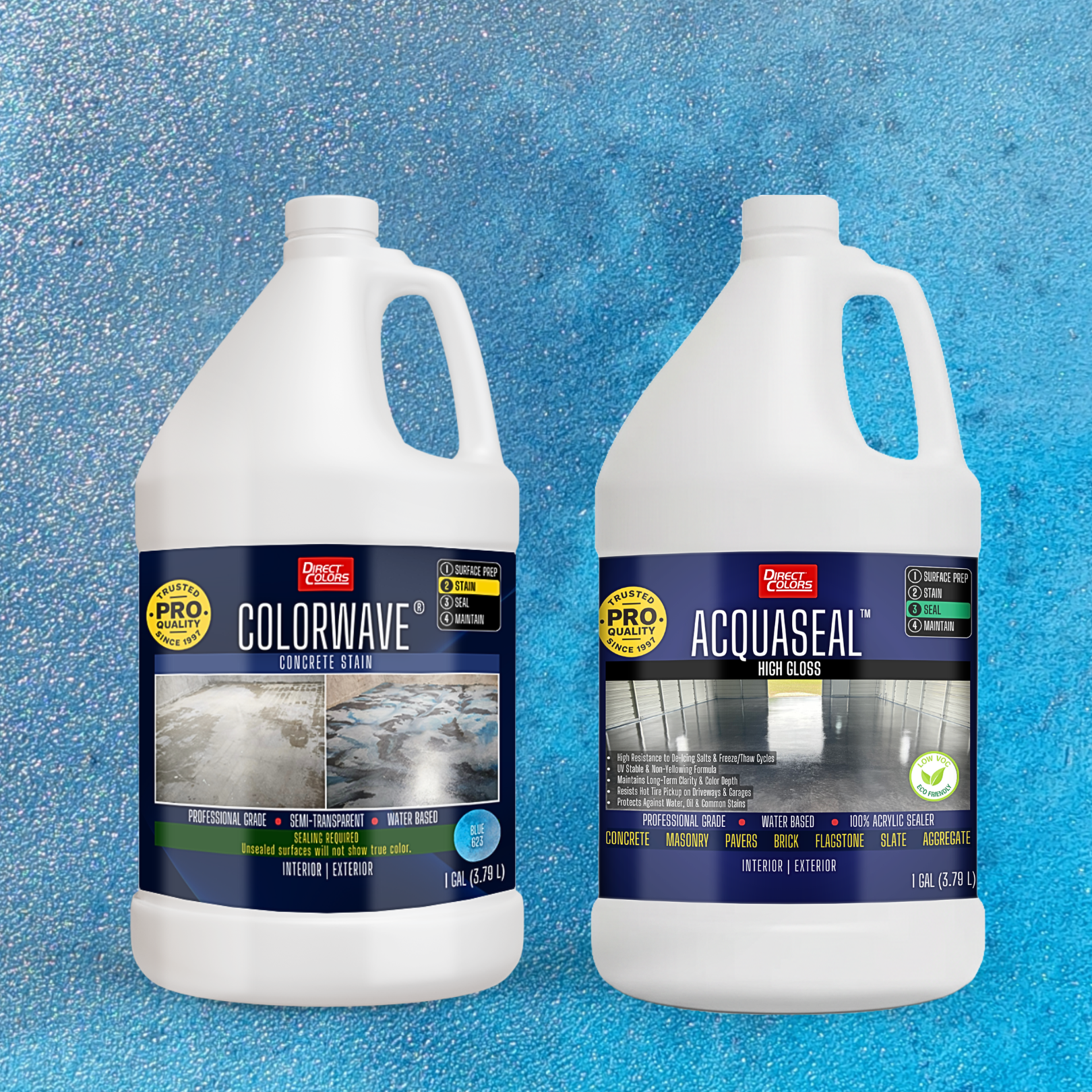 ColorWave® 2-Step Concrete Stain System