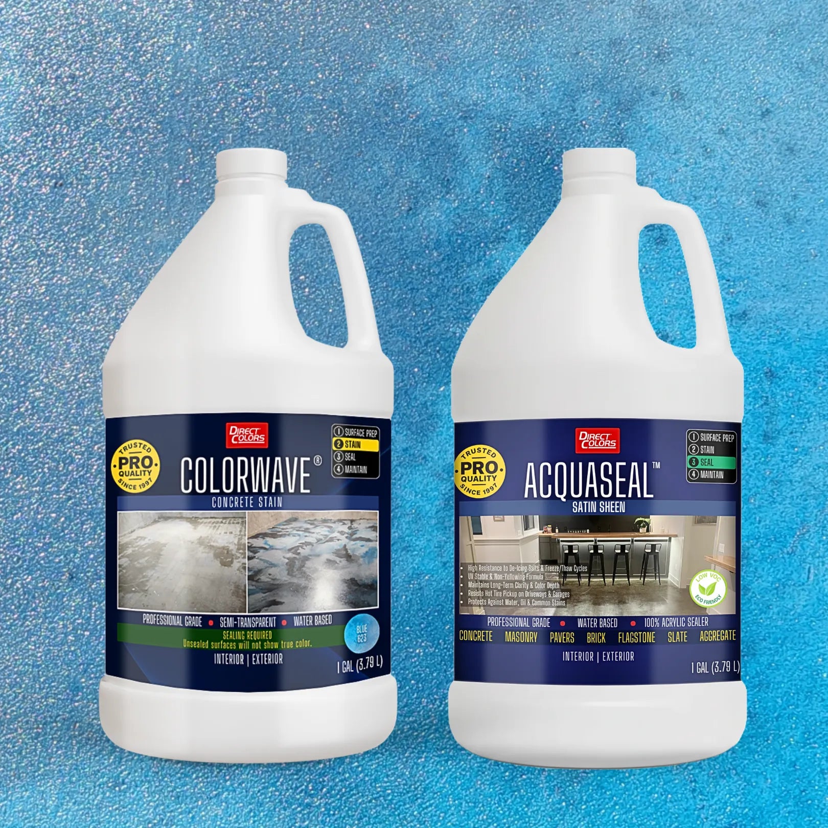 ColorWave® 2-Step Concrete Stain System
