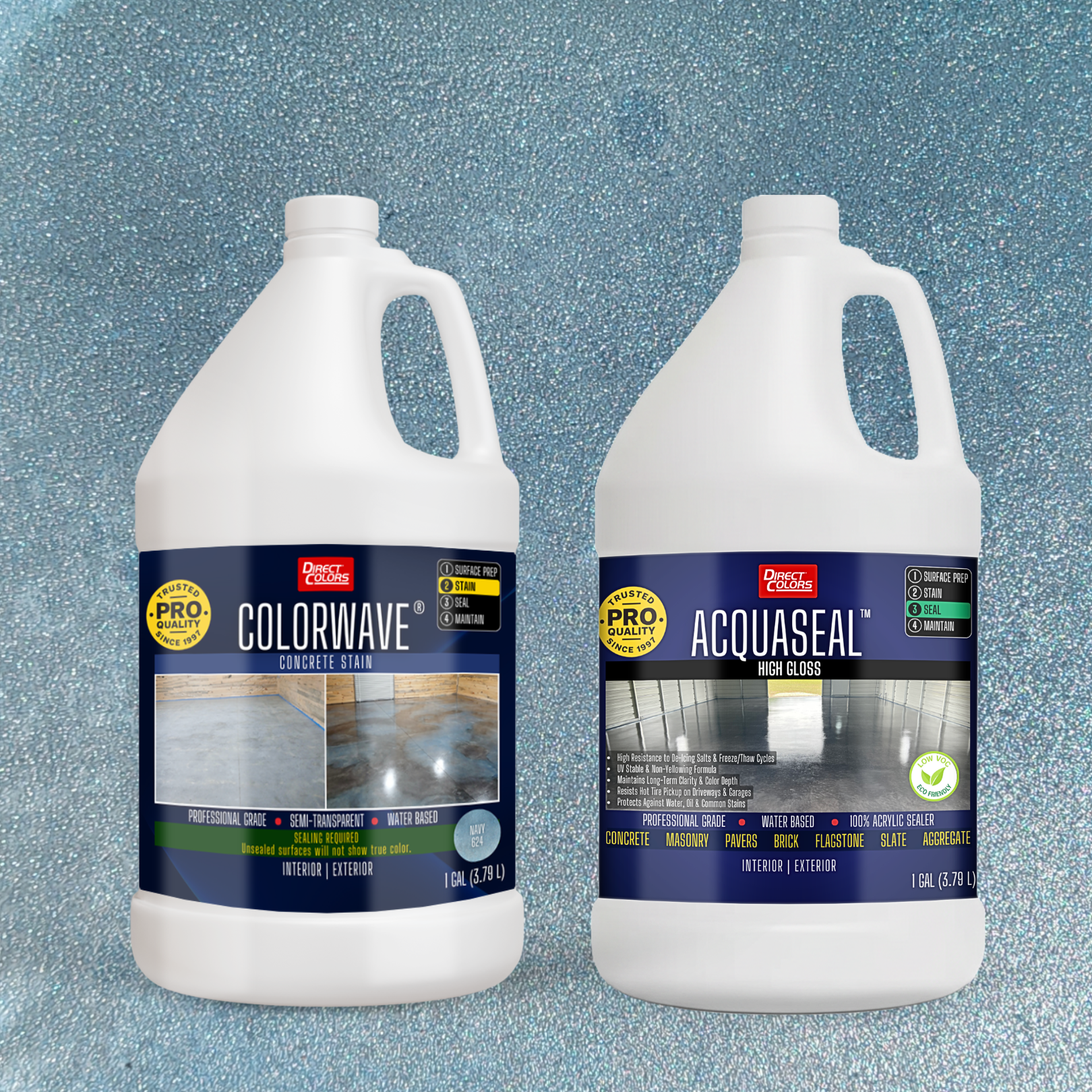 ColorWave® 2-Step Concrete Stain System