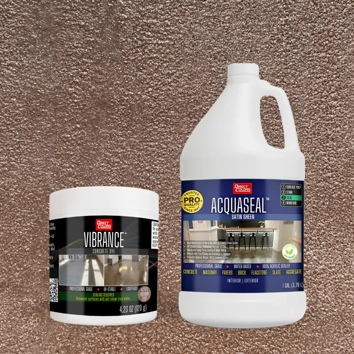 Vibrance™ 2-Step Concrete Dye System