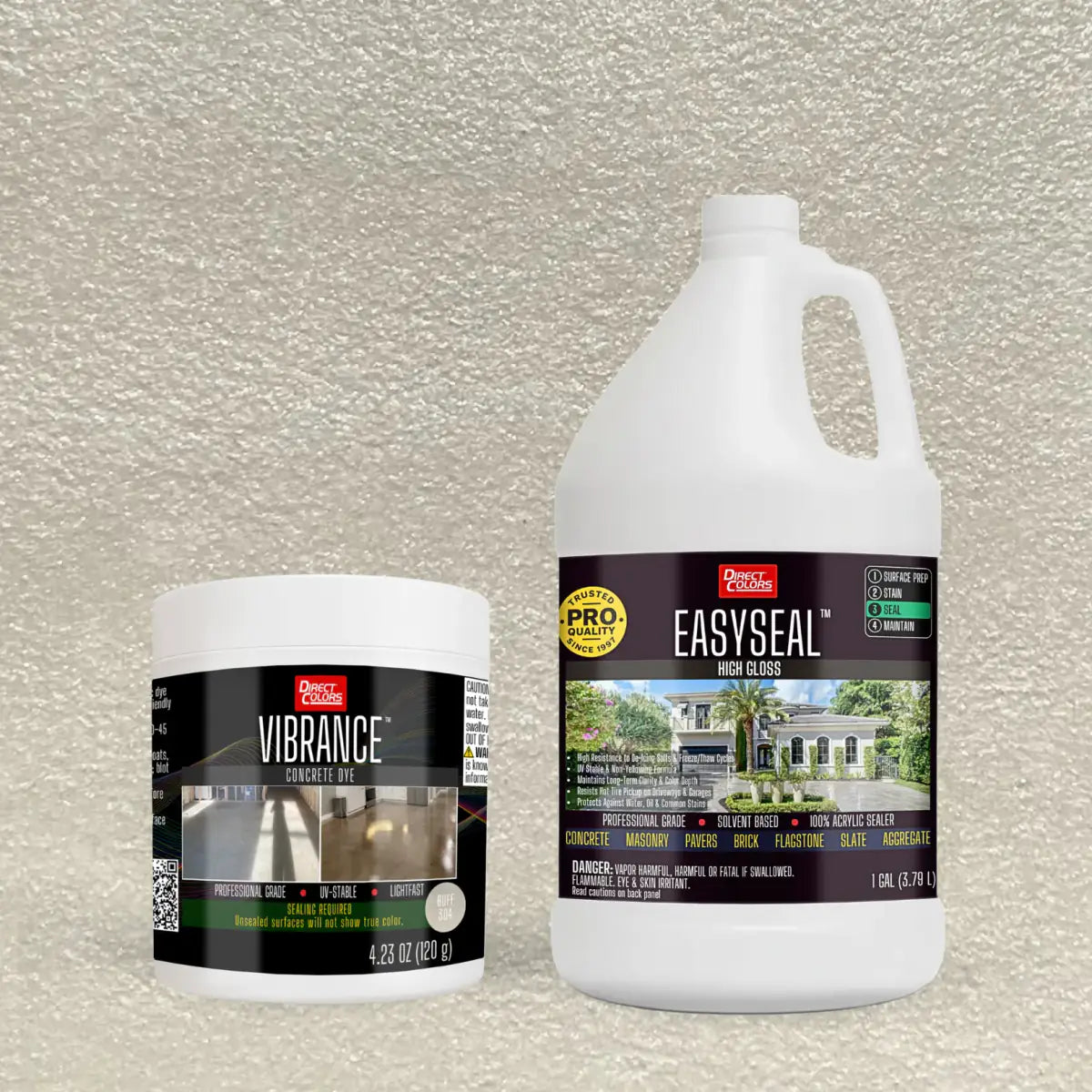 Vibrance™ 2-Step Concrete Dye System