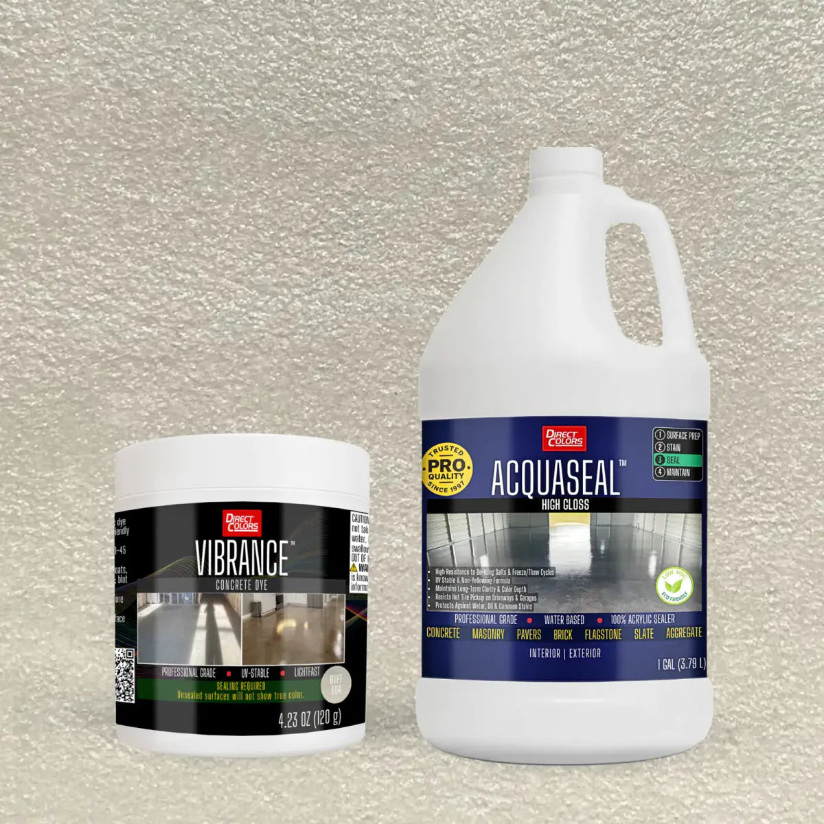 Vibrance™ 2-Step Concrete Dye System