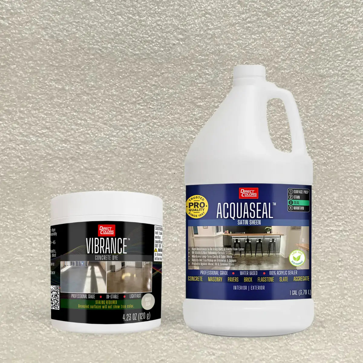 Vibrance™ 2-Step Concrete Dye System