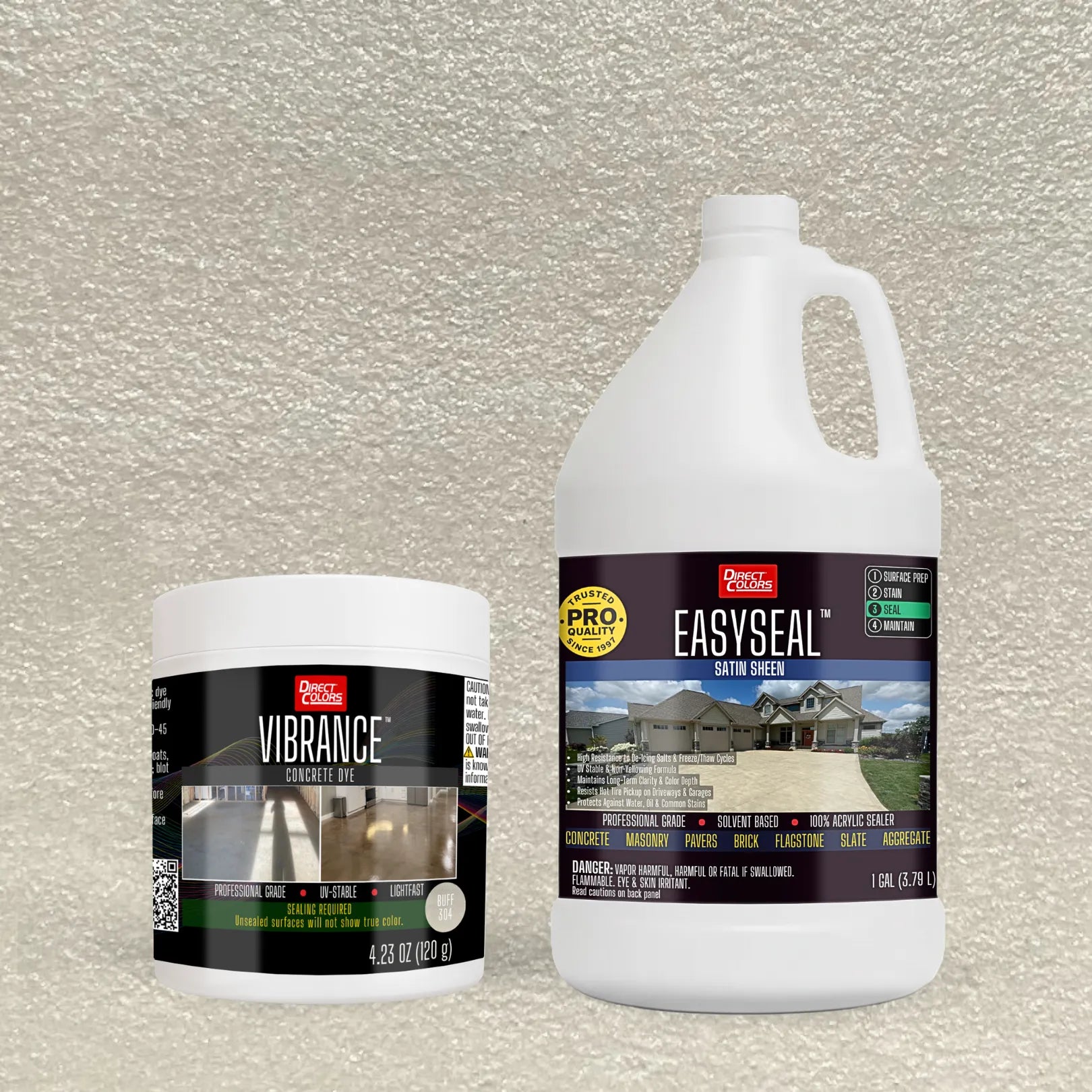 Vibrance™ 2-Step Concrete Dye System