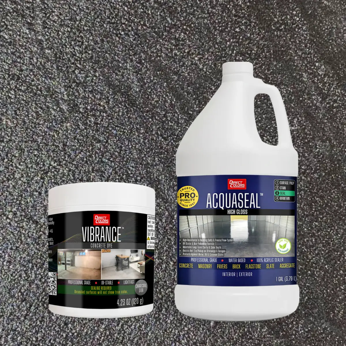 Vibrance™ 2-Step Concrete Dye System