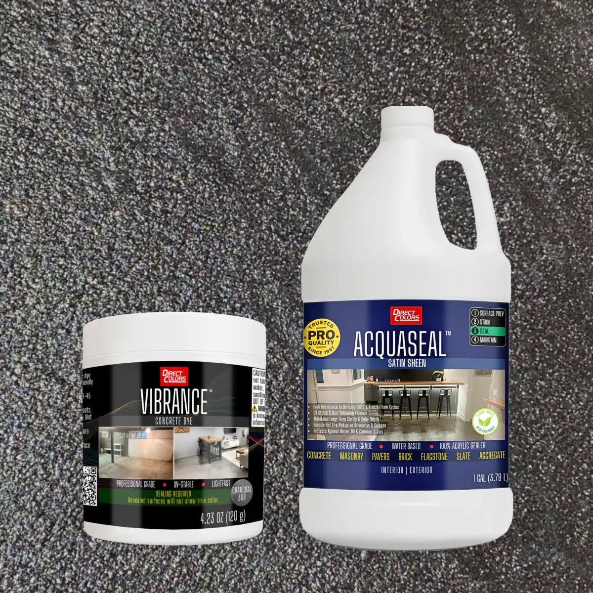 Vibrance™ 2-Step Concrete Dye System