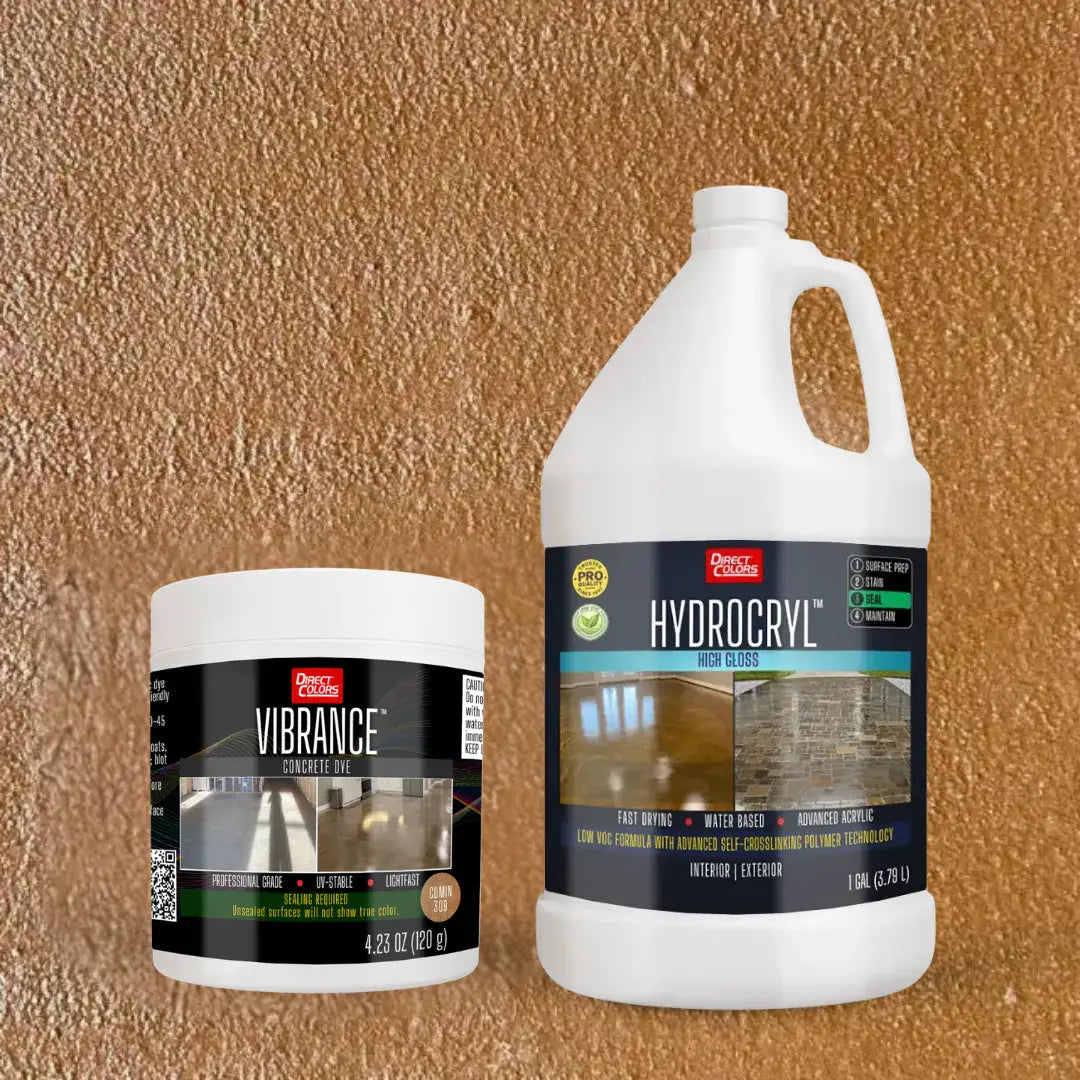 Vibrance™ 2-Step Concrete Dye System