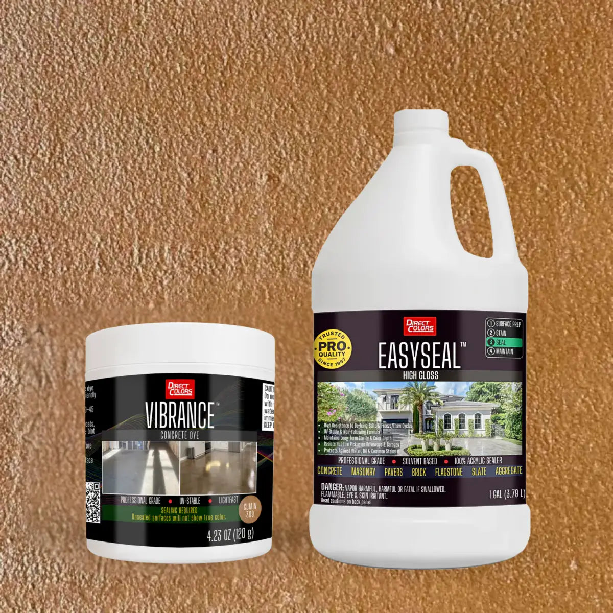 Vibrance™ 2-Step Concrete Dye System