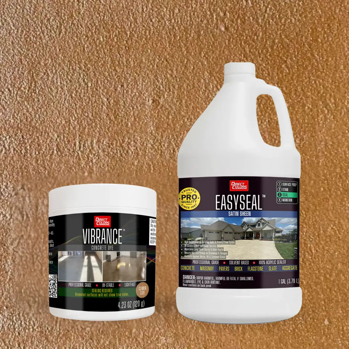 Vibrance™ 2-Step Concrete Dye System