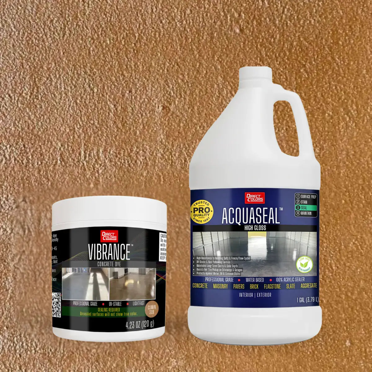 Vibrance™ 2-Step Concrete Dye System